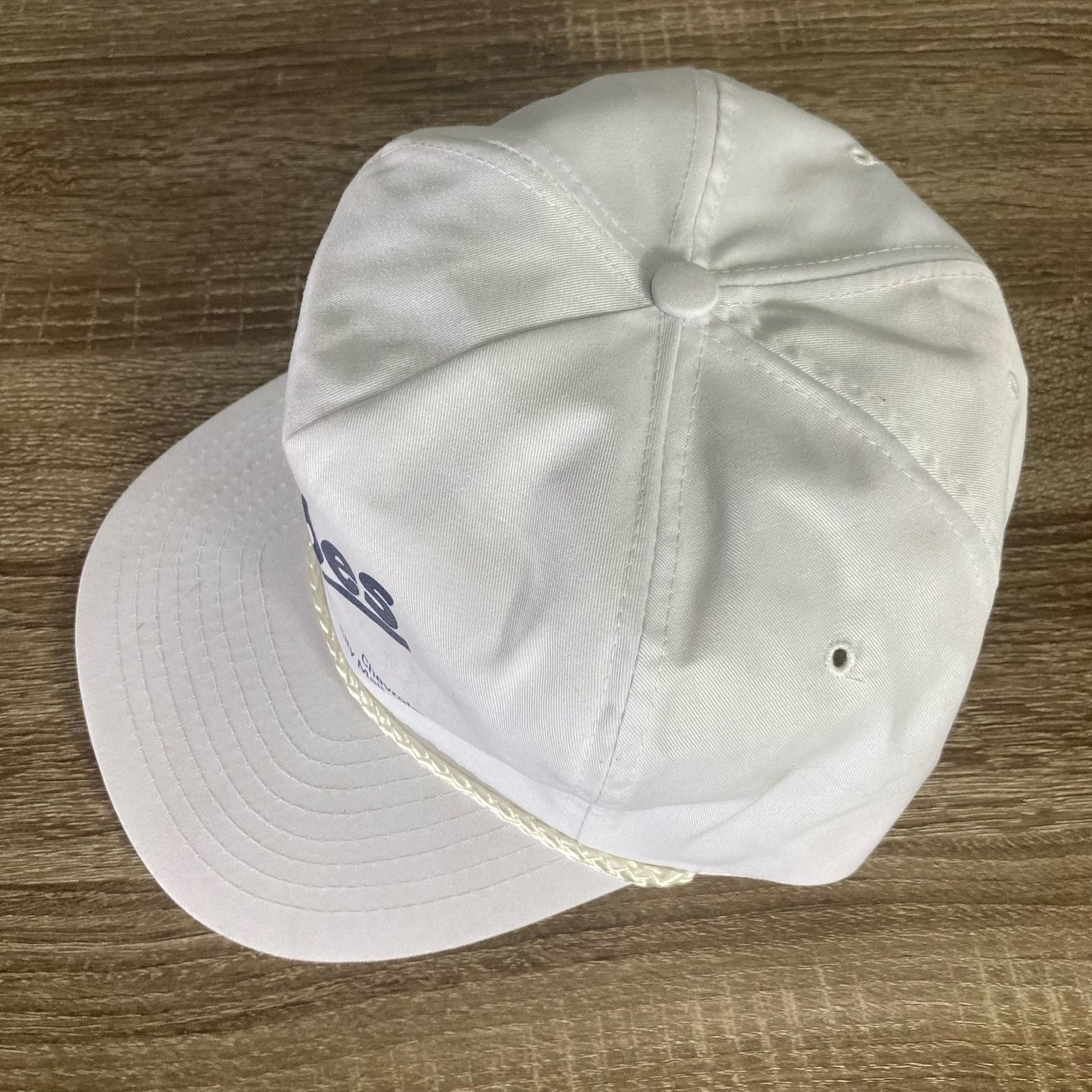 Vintage Vintage Forbes Chevrolet Snapback Hat White Unisex Size ONE SIZE - 3 Thumbnail