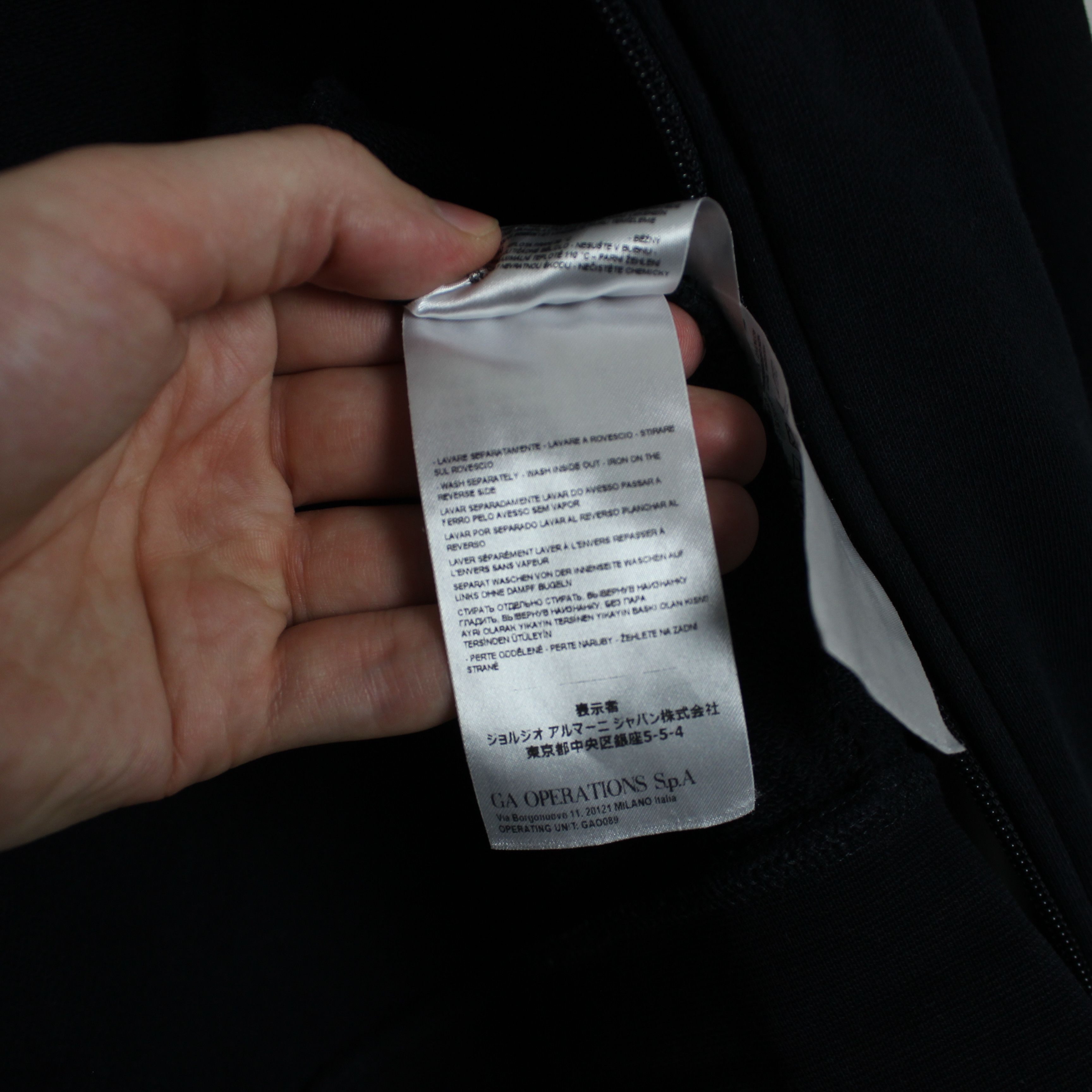 Armani Exchange EA Armani Exchange hoodie men full zip M L Size US L / EU 52-54 / 3 - 6 Thumbnail