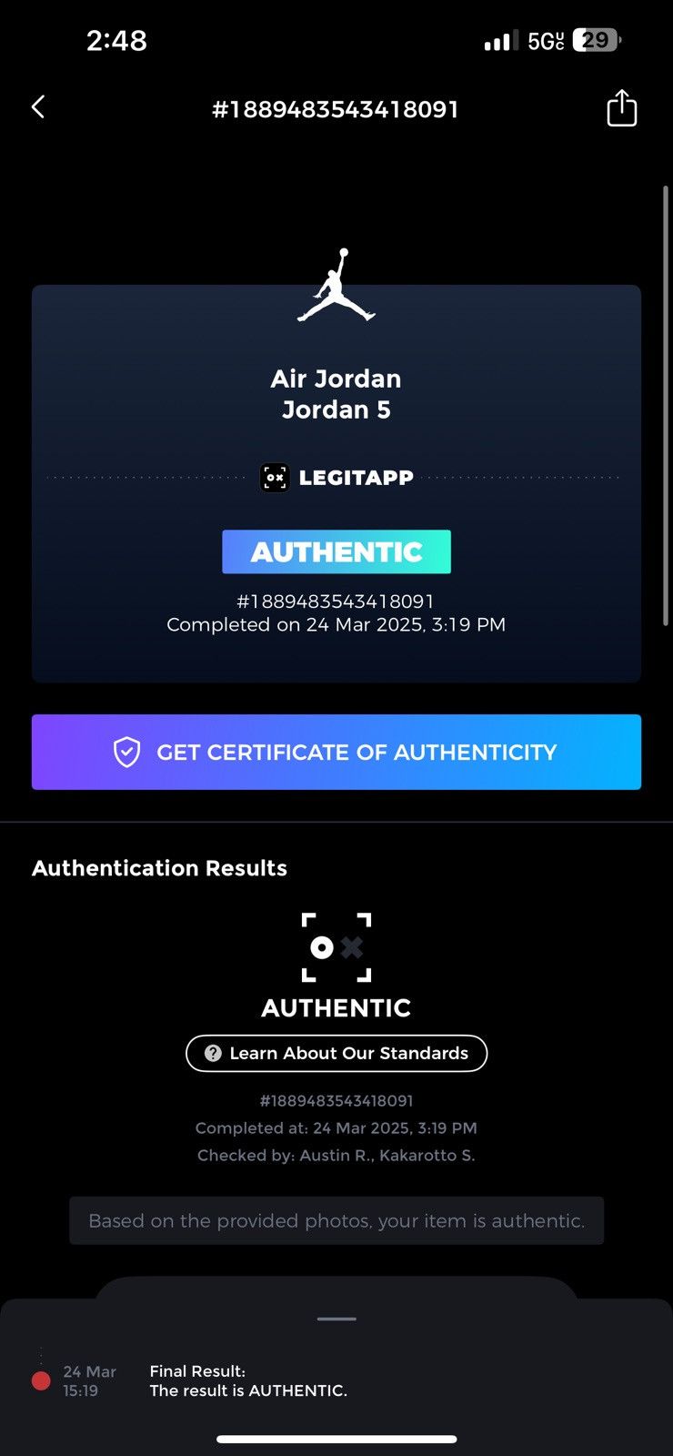Jordan Brand Jordan 5 supreme Size US 9 / EU 42 - 7 Thumbnail