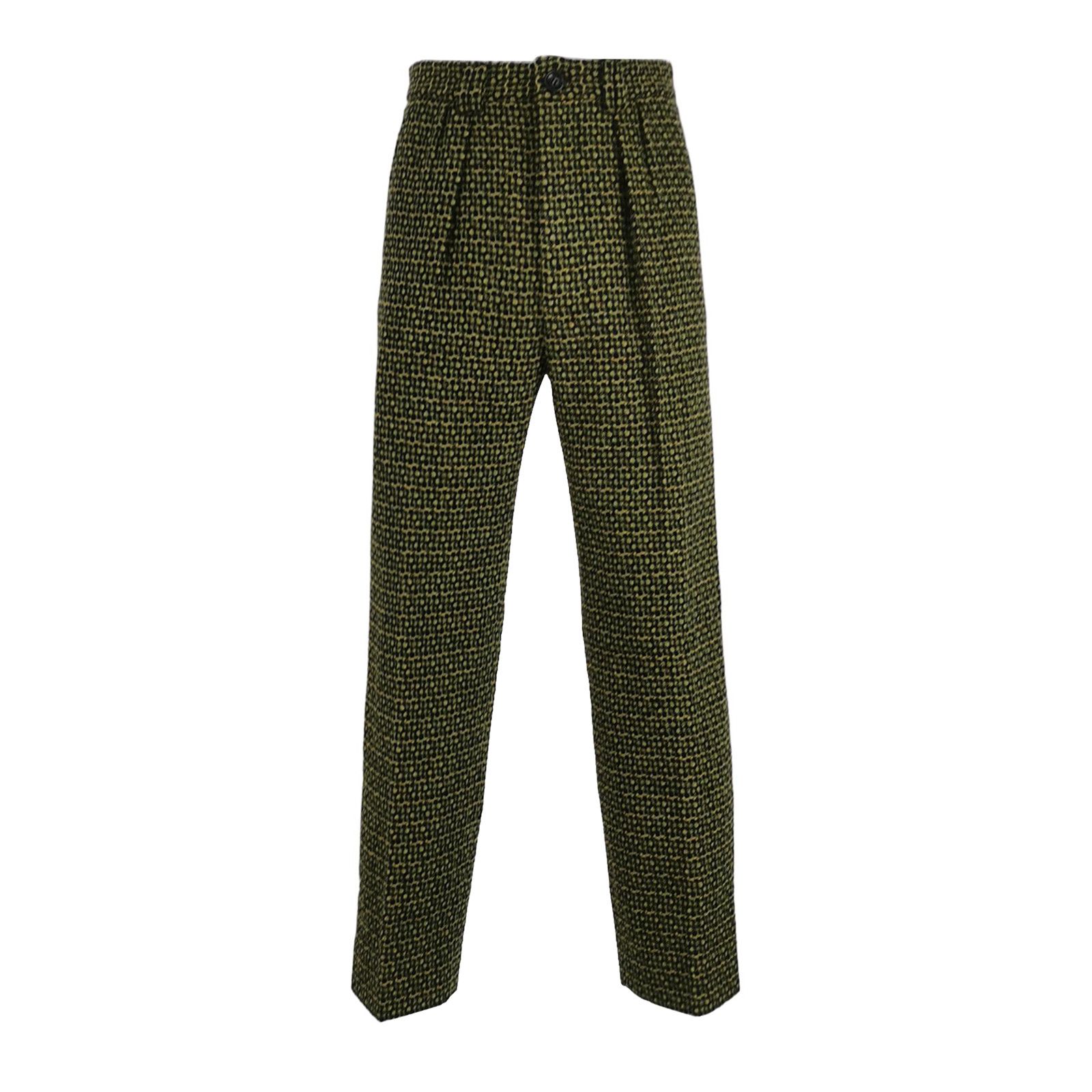 Gucci Gucci Textured Wool Cotton Trousers 44 Size US 28 / EU 44 - 1 Thumbnail