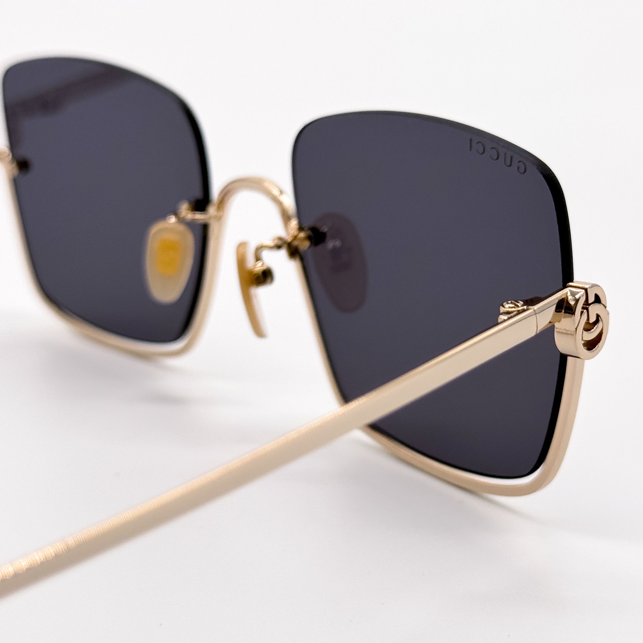 Gucci NEW GUCCI GG1279S 001 GOLD/GREY WOMEN SUNGLASSES GUCCI Size ONE SIZE - 8 Thumbnail
