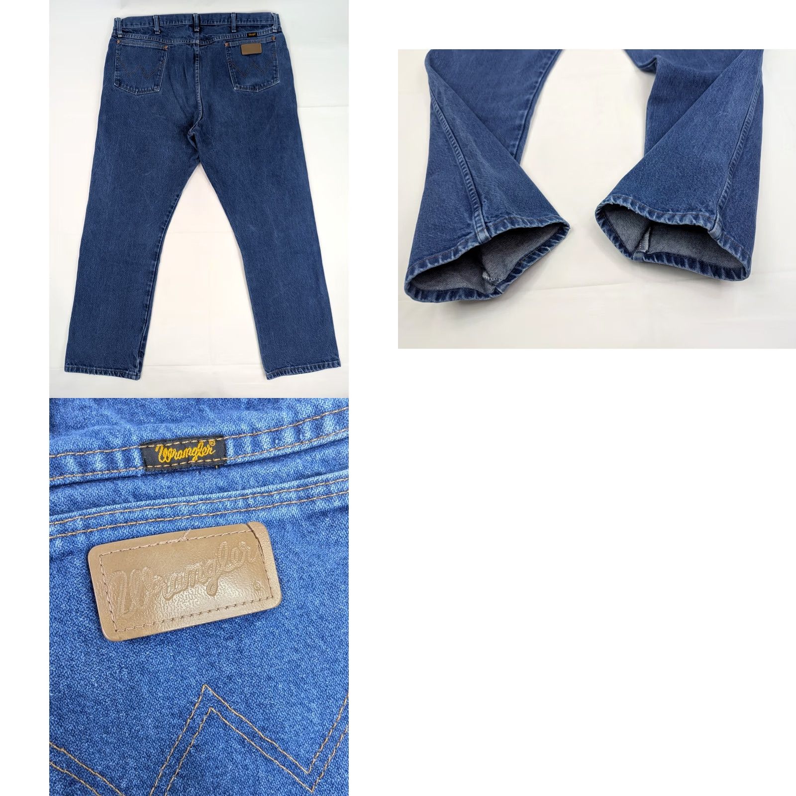 Wrangler Wrangler 13MWZ Cowboy Cut Original Fit Jeans Men 42x32 Blue Denim Regular 5-Pocket Wrangler Cowboy Cut Men Jeans 42 Extended Listing Size US 42 / EU 58 - 8 Thumbnail
