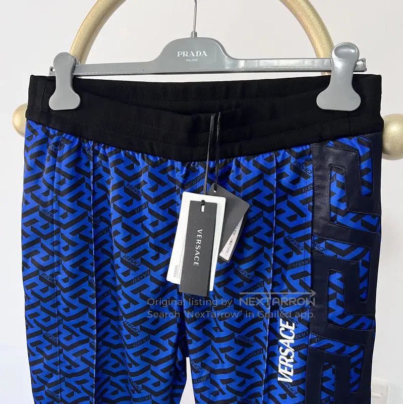 Versace Versace Blue Casual Pants for Men . Size US 32 / EU 48 - 2 Thumbnail