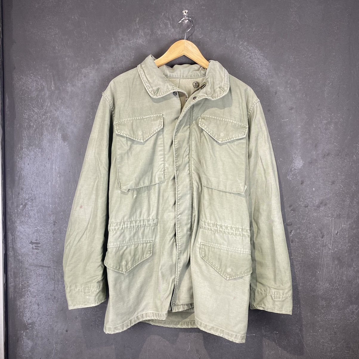 Vintage 90s Army Military Parka Jacket Size US M / EU 48-50 / 2 - 1 Thumbnail