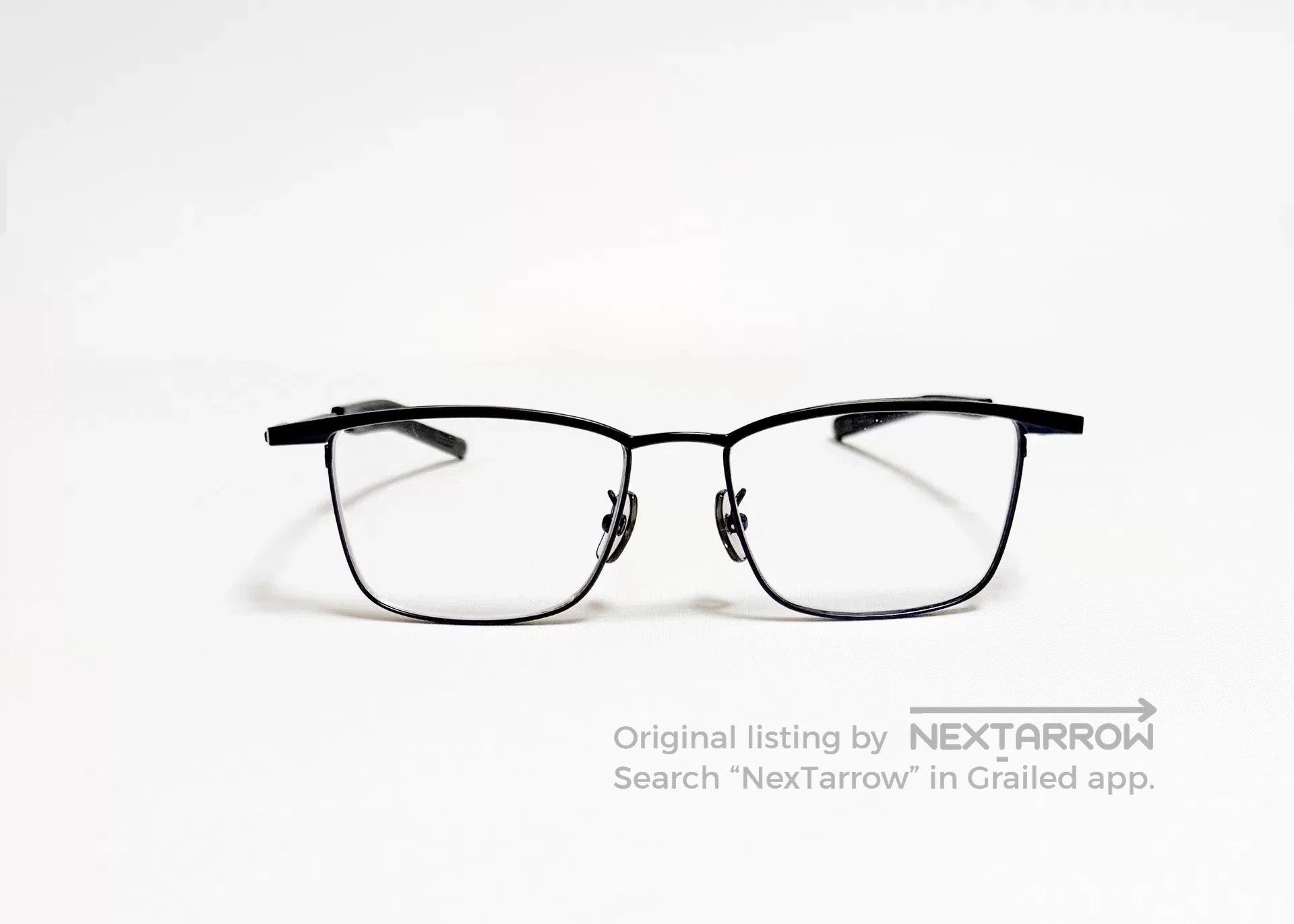 Japanese Brand four nines 999.9 Titanium Eyeglasses Frame. Size ONE SIZE - 3 Thumbnail
