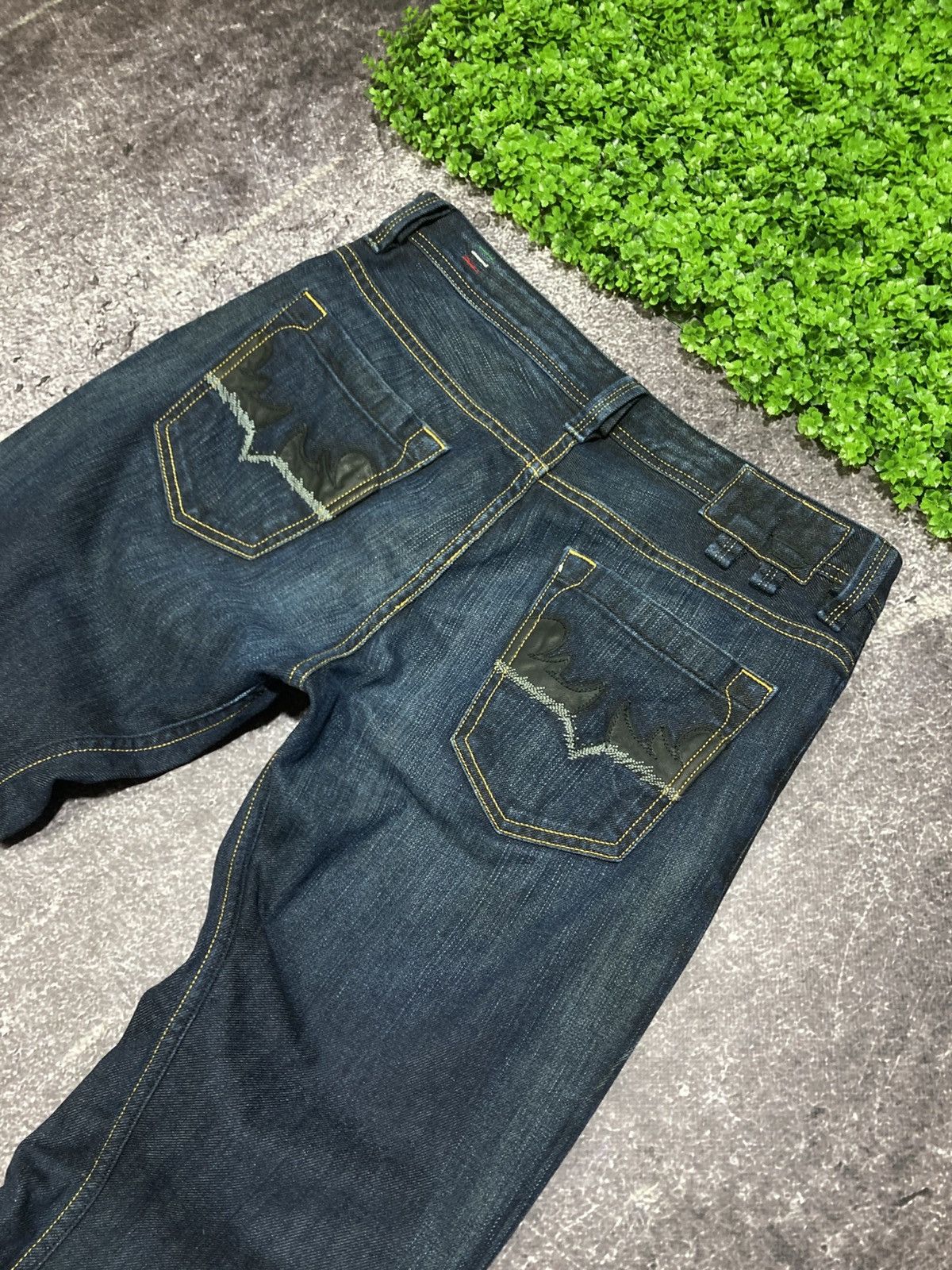 Diesel DIESEL Vintage Jeans Distressed Denim Flared Patch Pockets Size US 30 / EU 46 - 12 Thumbnail