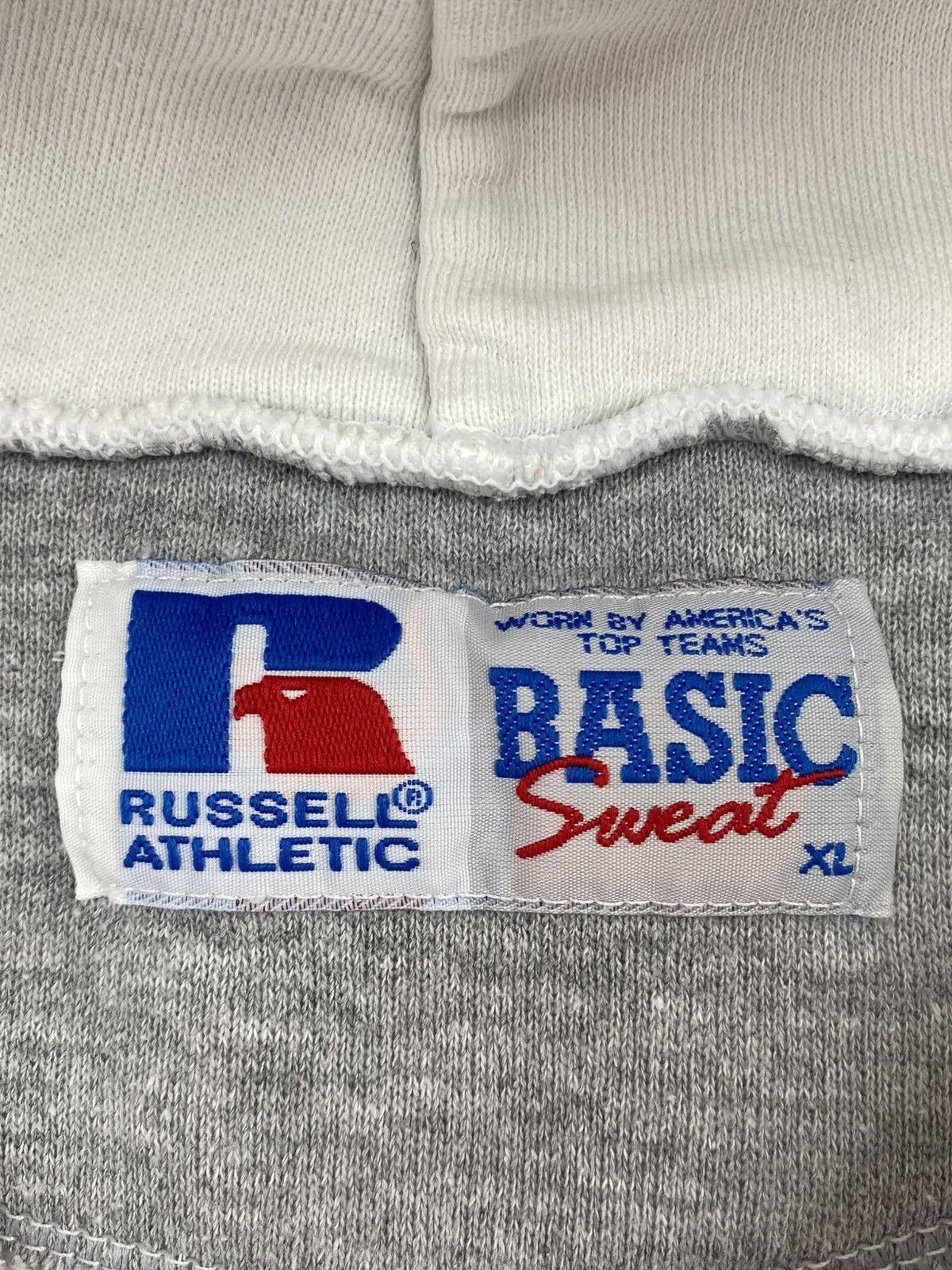 Russell Athletic 1990’s Vintage Russel North Carolina Tar Heels Boxy Hoodie Size US XL / EU 56 / 4 - 5 Thumbnail