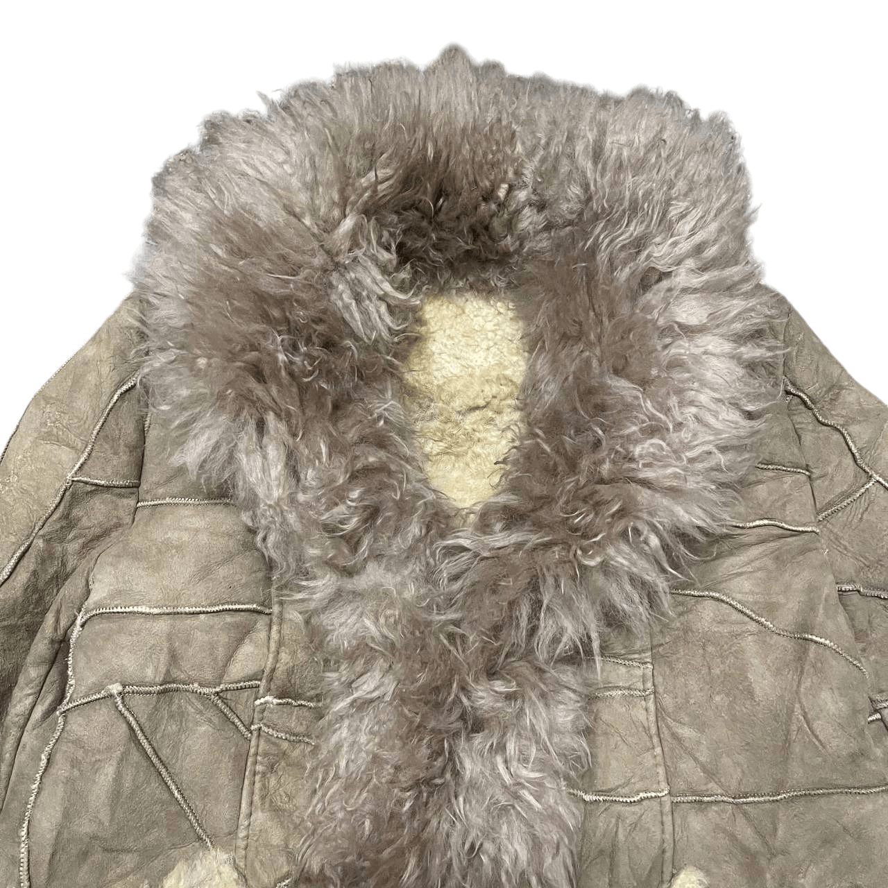 Leather Vintage Japanese Brand Sheepskin Fur Leather Jacket Size US S / EU 44-46 / 1 - 2 Thumbnail