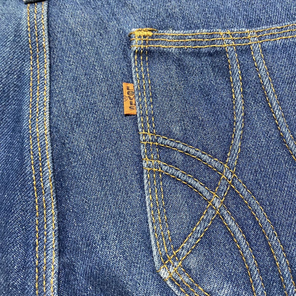 Levi's Vintage 70s Levis Fresh Produce 624 Flare Jeans Size 29" - 19 Thumbnail