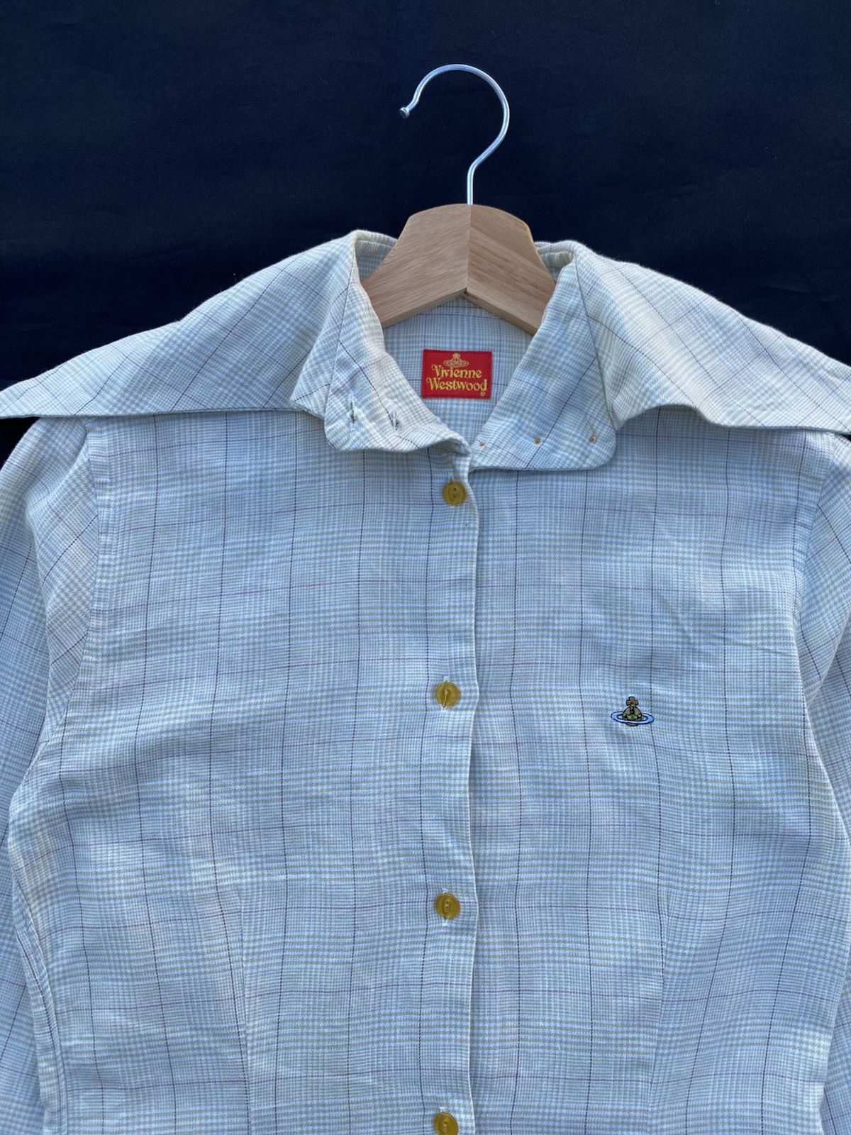 Vivienne Westwood Rare Vintage Vivienne Westwood Women Buttons Up Collar Shirt Size S / US 4 / IT 40 - 9 Thumbnail