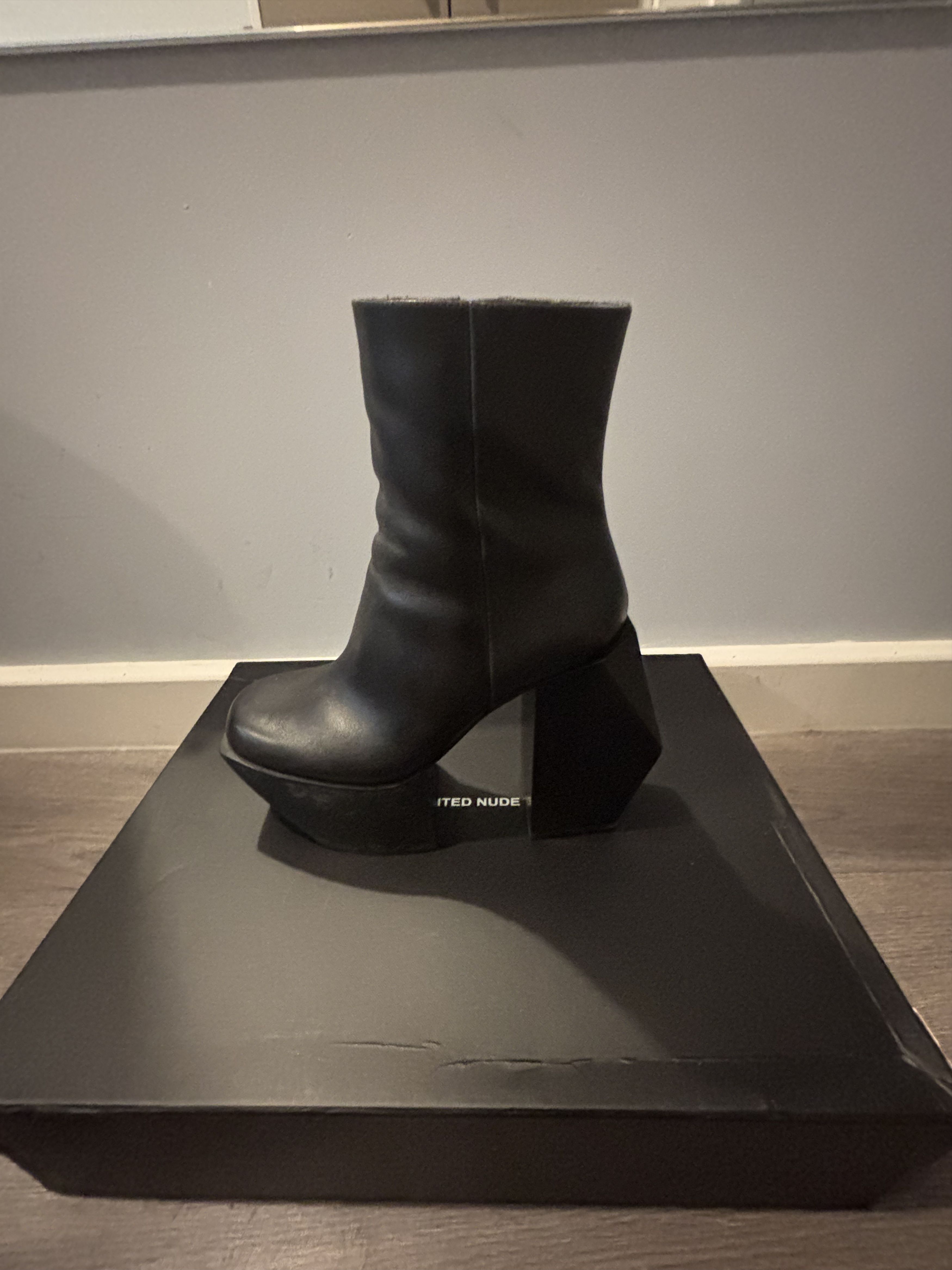 UNITED NUDE Stage Heeled Boots Size US 11 / IT 41 - 8 Thumbnail