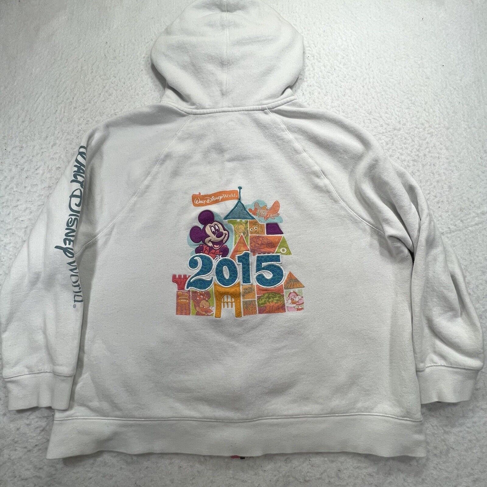 Disney Disney Parks 1X Full Zip Fleece Hoodie Walt Disney World Size XL / US 12-14 / IT 48-50 - 8 Thumbnail