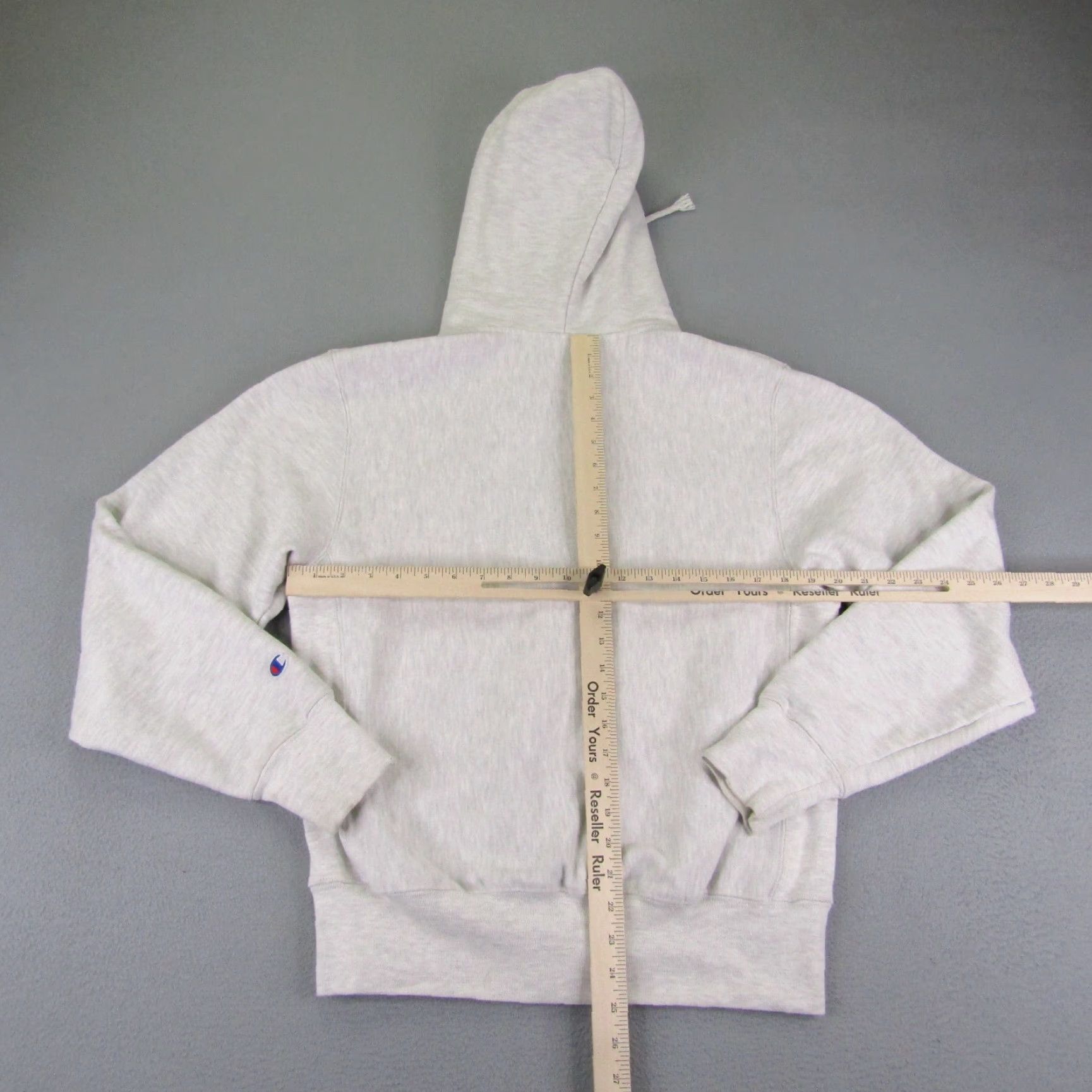 Champion Champion Hoodie Mens Small Gray Reverse Weave Size US S / EU 44-46 / 1 - 7 Thumbnail