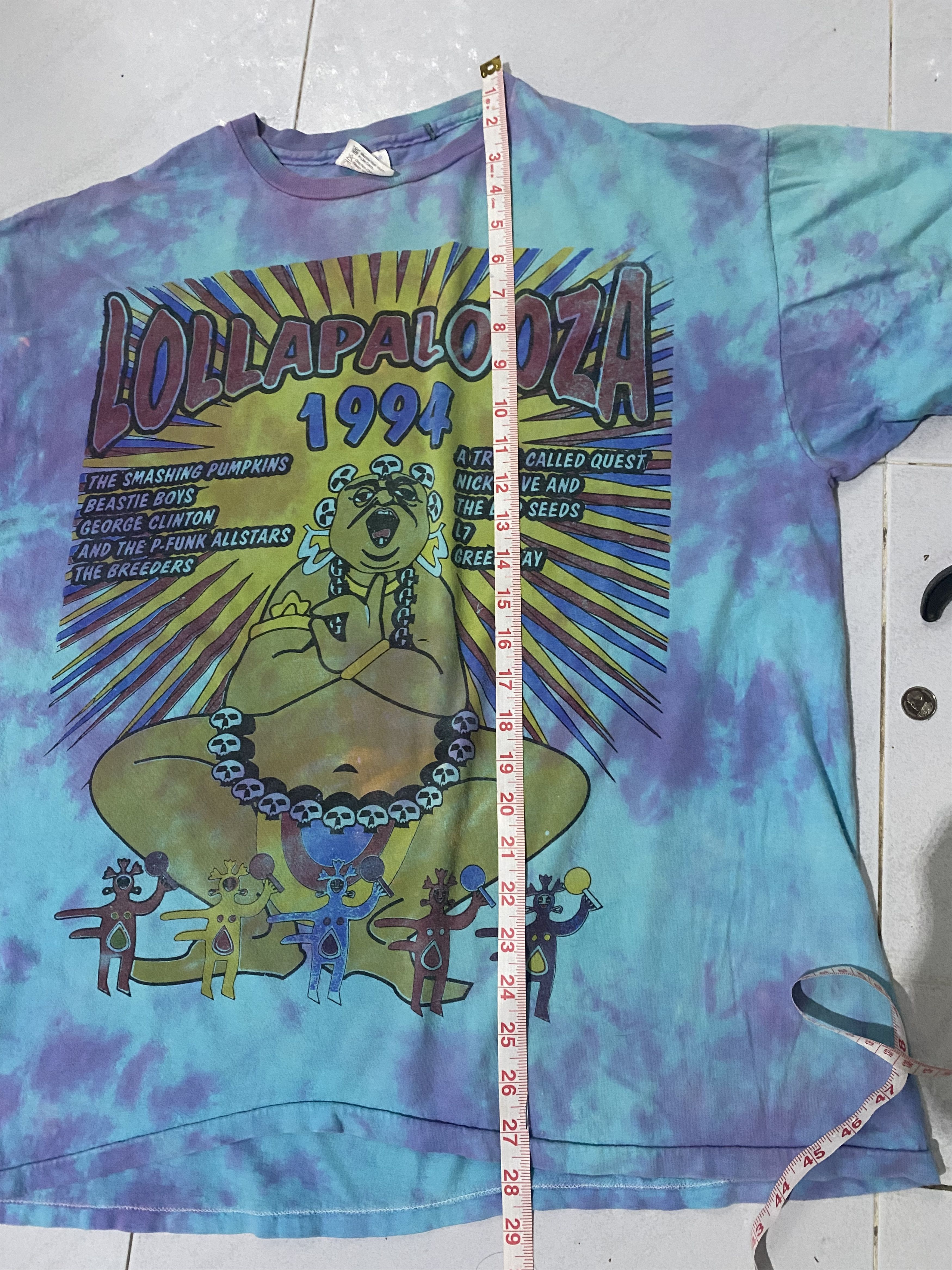 Band Tees Vintage 90s Lollapalooza RIP Kurt cobain Nirvana Shirt Size US XL / EU 56 / 4 - 9 Thumbnail