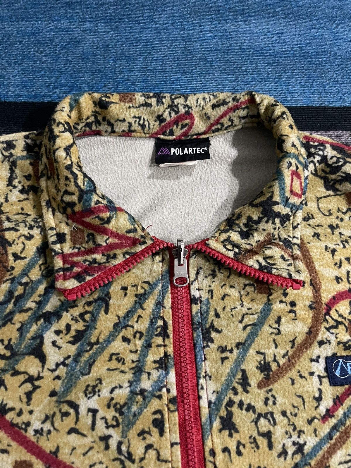 Polartec × Vintage Vintage Banff Design Polartec Wool Jacket Size US L / EU 52-54 / 3 - 8 Thumbnail