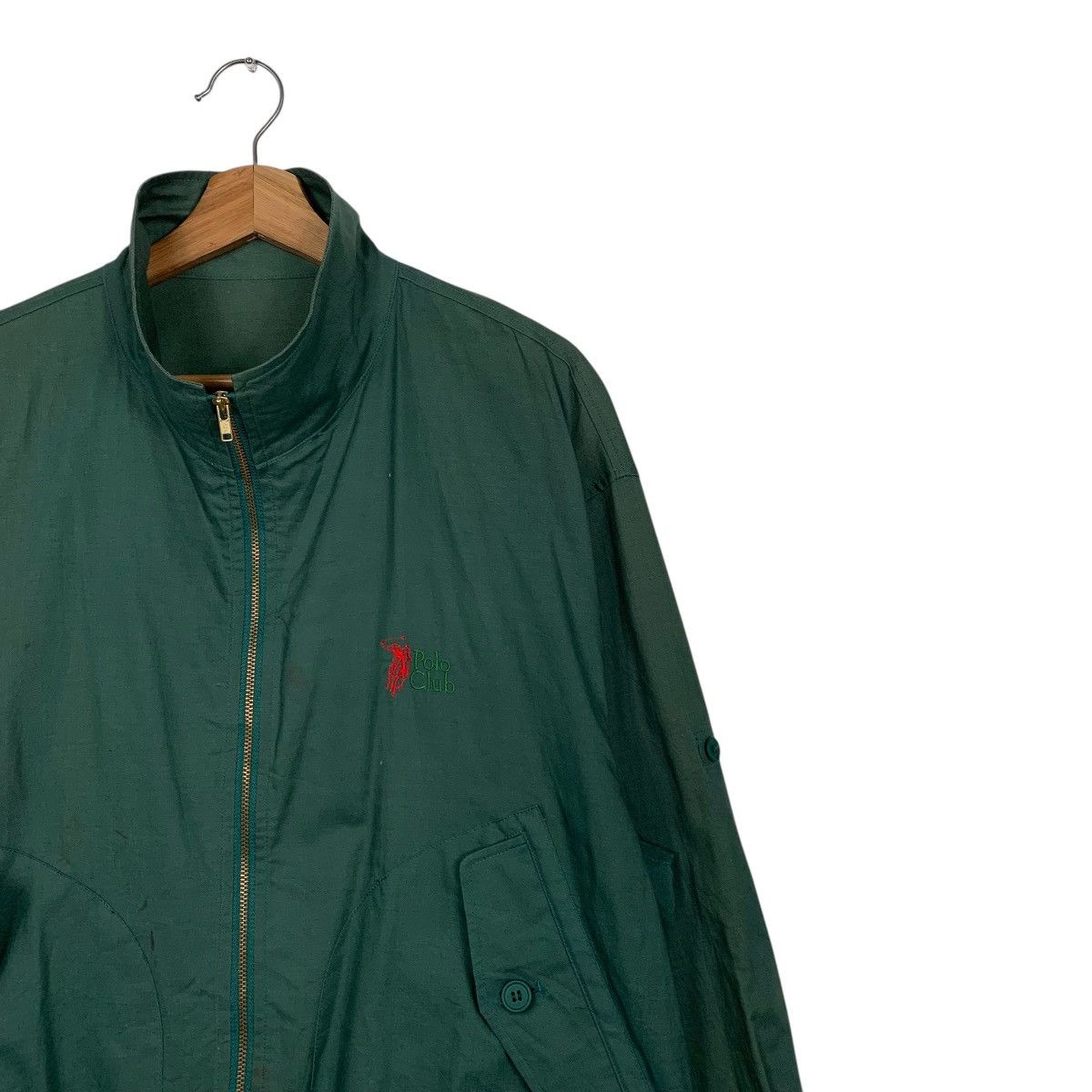 Beverly Hills Polo Club Vintage Polo Club Green Bomber Jacket Size US L / EU 52-54 / 3 - 5 Thumbnail