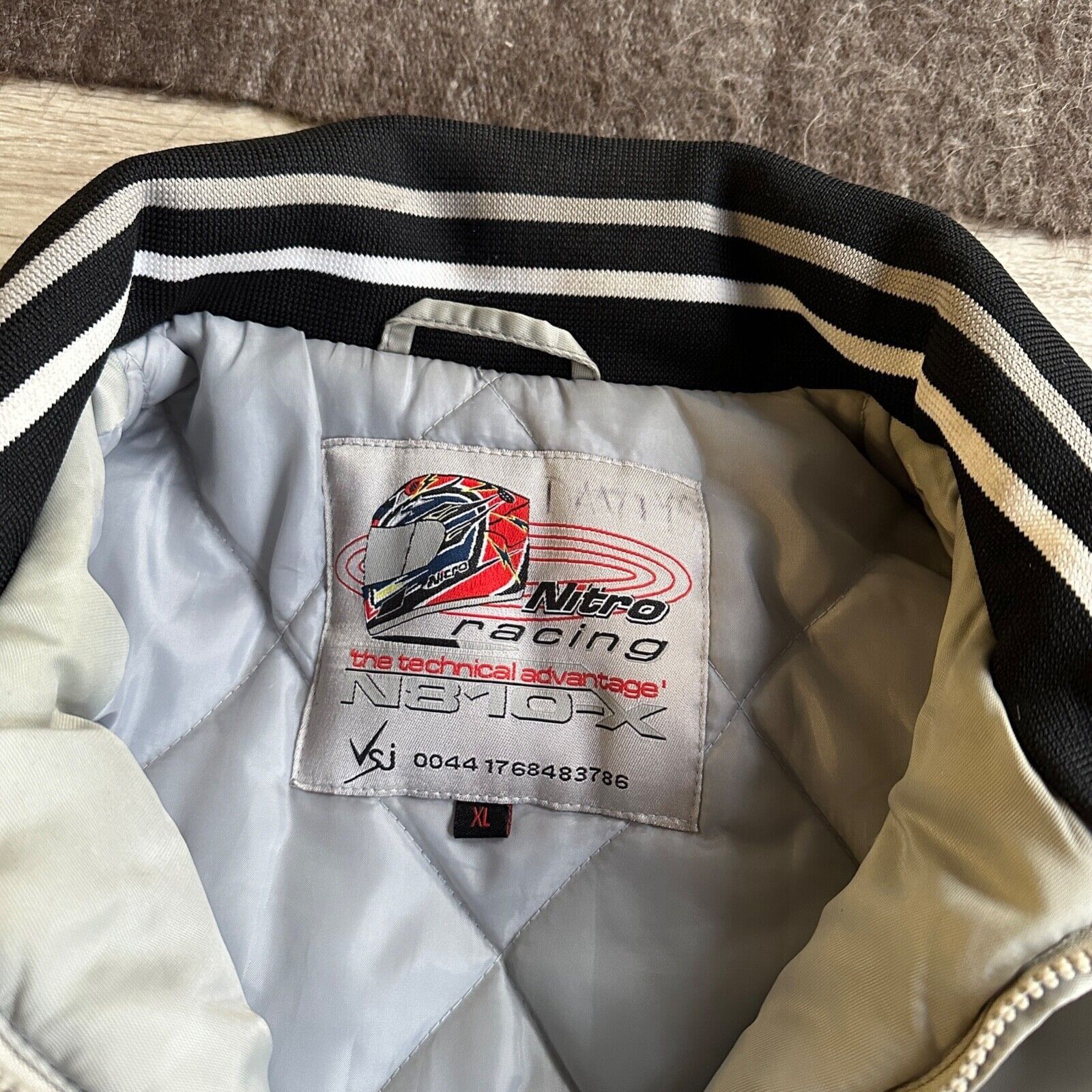 Vintage Nitro Racing N810-X Vintage Moto Jacket 8451AC Size US XL / EU 56 / 4 - 8 Thumbnail