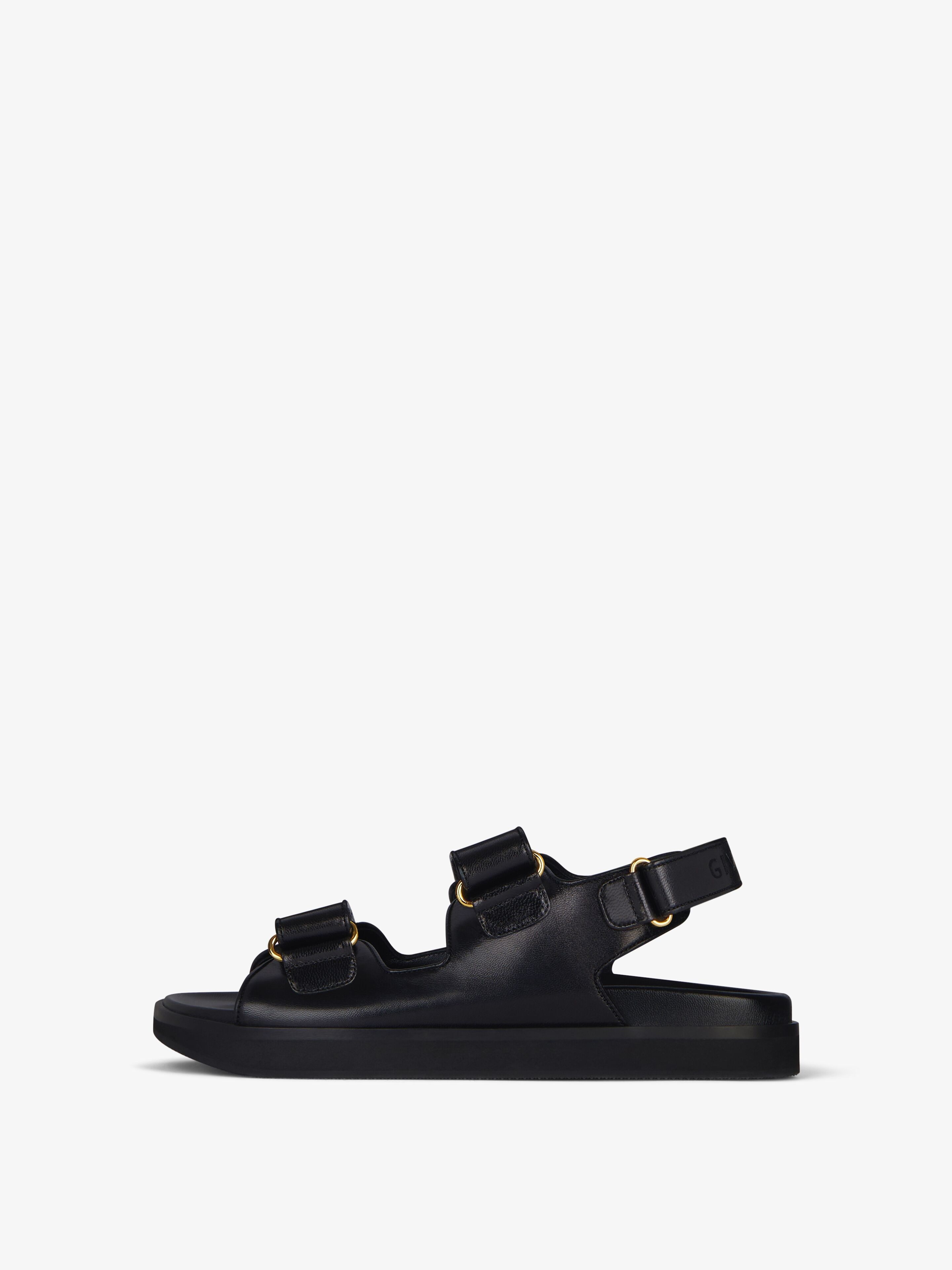 Givenchy o1srvl11e0925 4G Sandals in Black Size US 8 / EU 41 - 3 Thumbnail