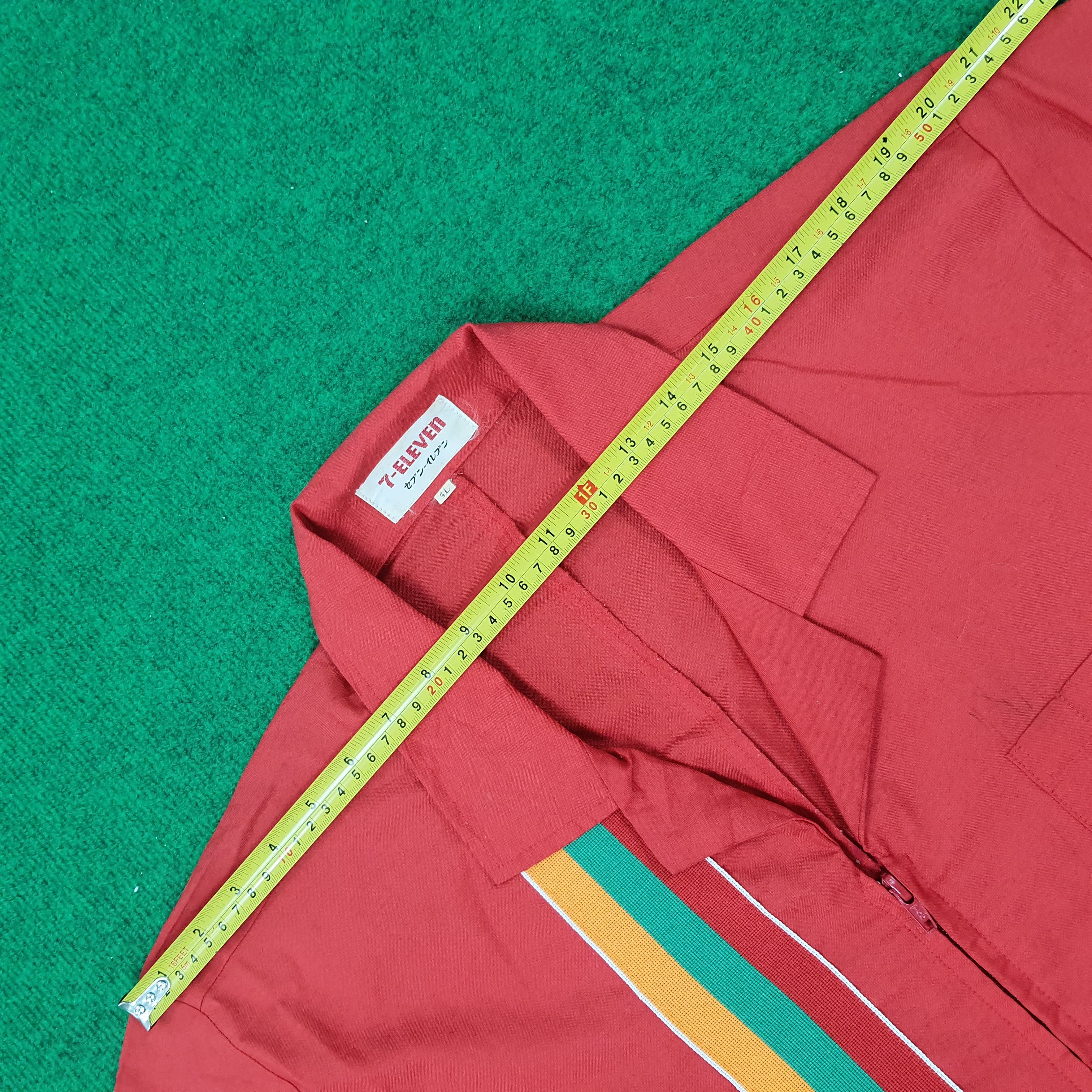 Japanese Brand × Vintage Vintage 7 Eleven Japan Worker Staff Uniform Jacket C219N59 Size US XL / EU 56 / 4 - 8 Thumbnail