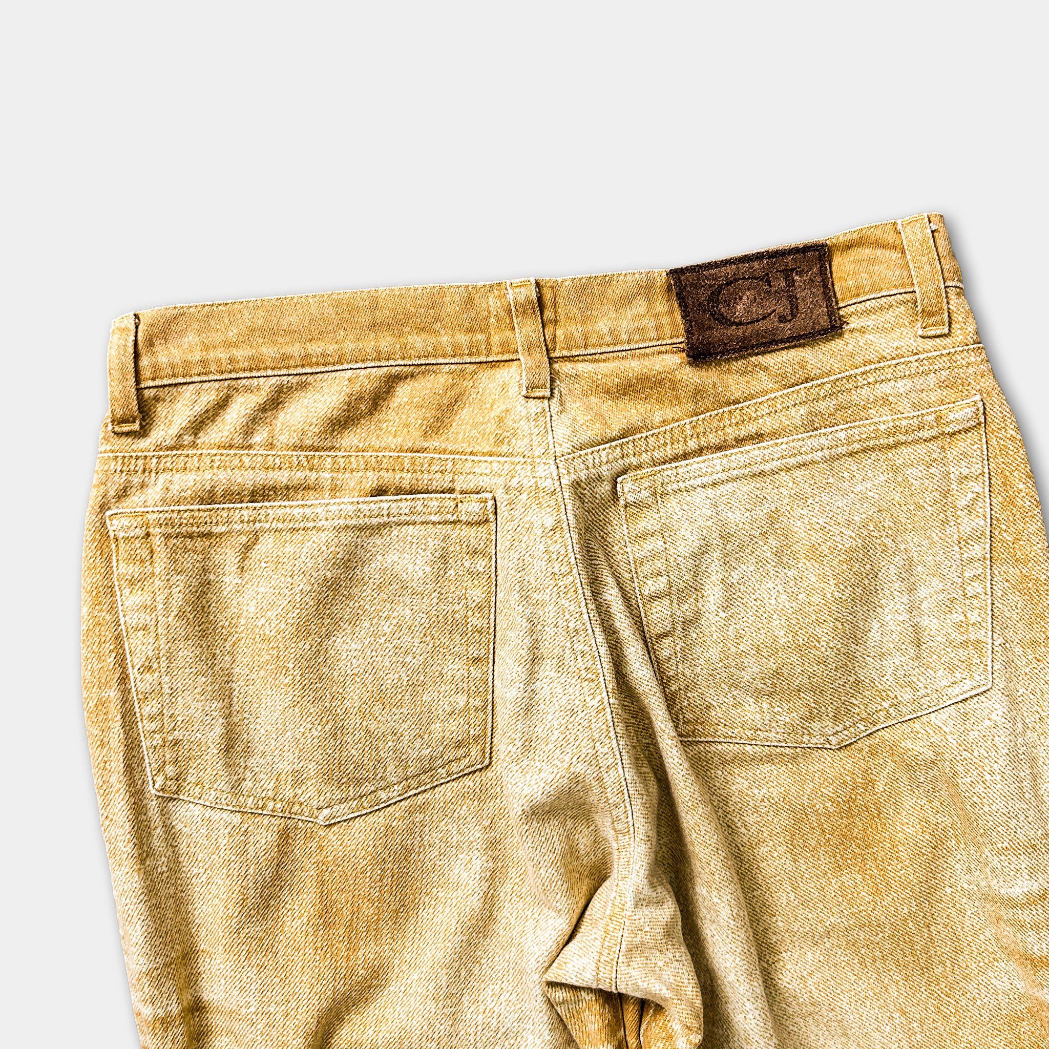Just Cavalli Just Cavalli 2000's Golden Gradient Jeans Size US 27 - 5 Thumbnail