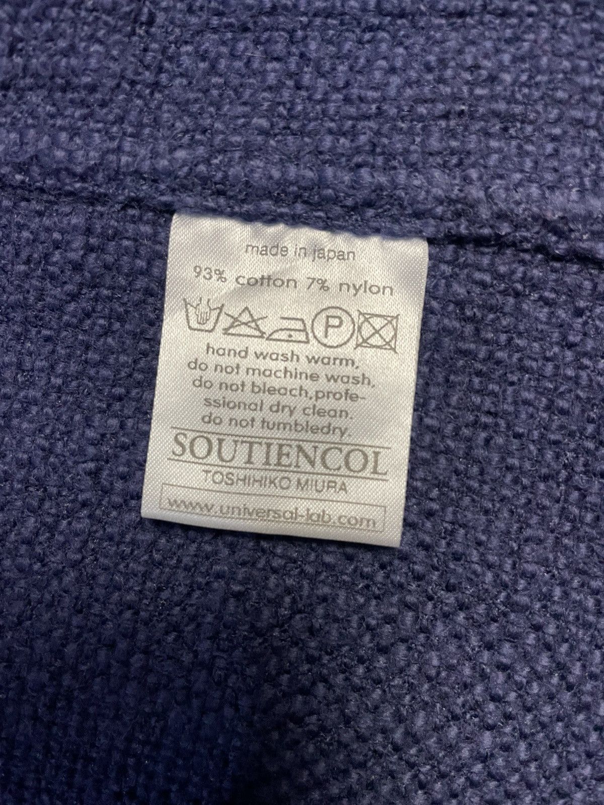 Japanese Brand Designer Toshihiko Muira Soutiencol Faded Jacket Size US M / EU 48-50 / 2 - 8 Thumbnail