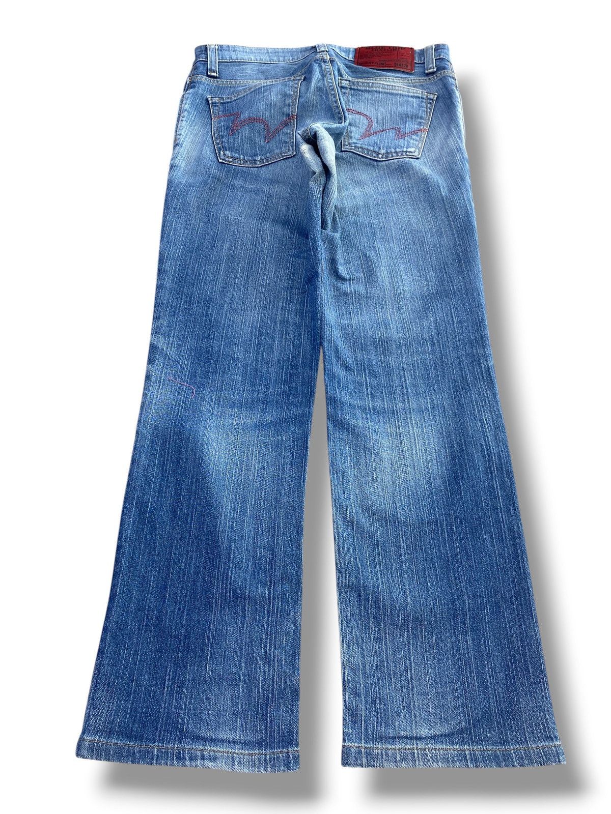 Edwin Edwin Blue Trip Light Blue Wash Style Straight Cut Jeans Size US 30 / EU 46 - 3 Thumbnail