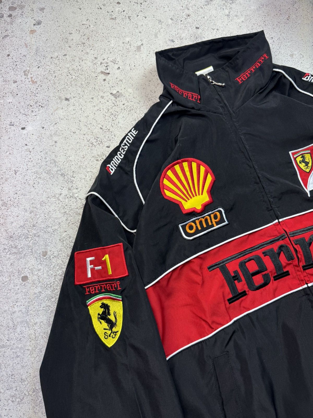 Formula 1 Ferrari Team Formula 1 F1 Racing Jacket Bomber Men’s M Size US L / EU 52-54 / 3 - 4 Thumbnail