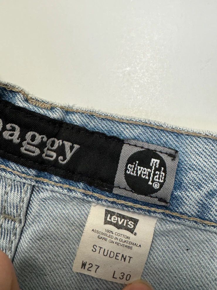 Levi's Levi's Silvertab Baggy Denim Skirt Size 27" / US 4 / IT 40 - 3 Thumbnail