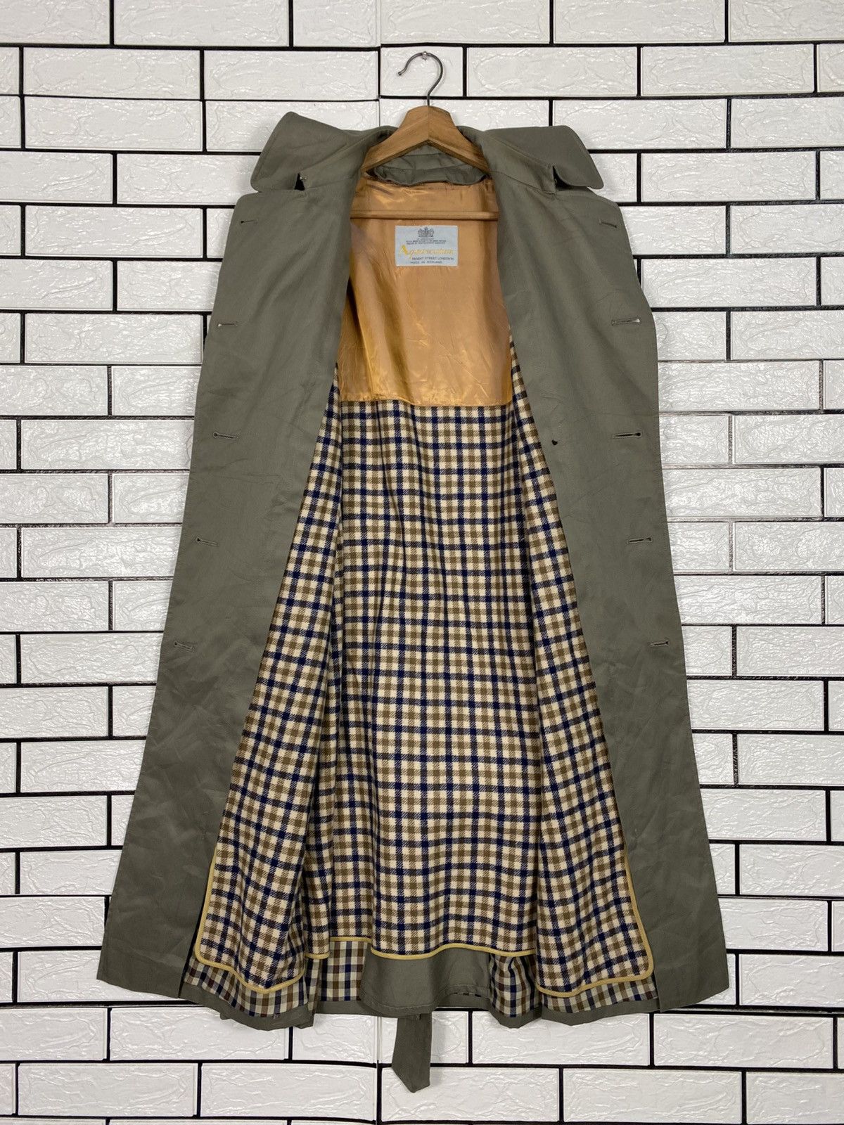 Aquascutum Vintage Trench Coat Long Aquascutum Made in England Nova Size US M / EU 48-50 / 2 - 15 Thumbnail