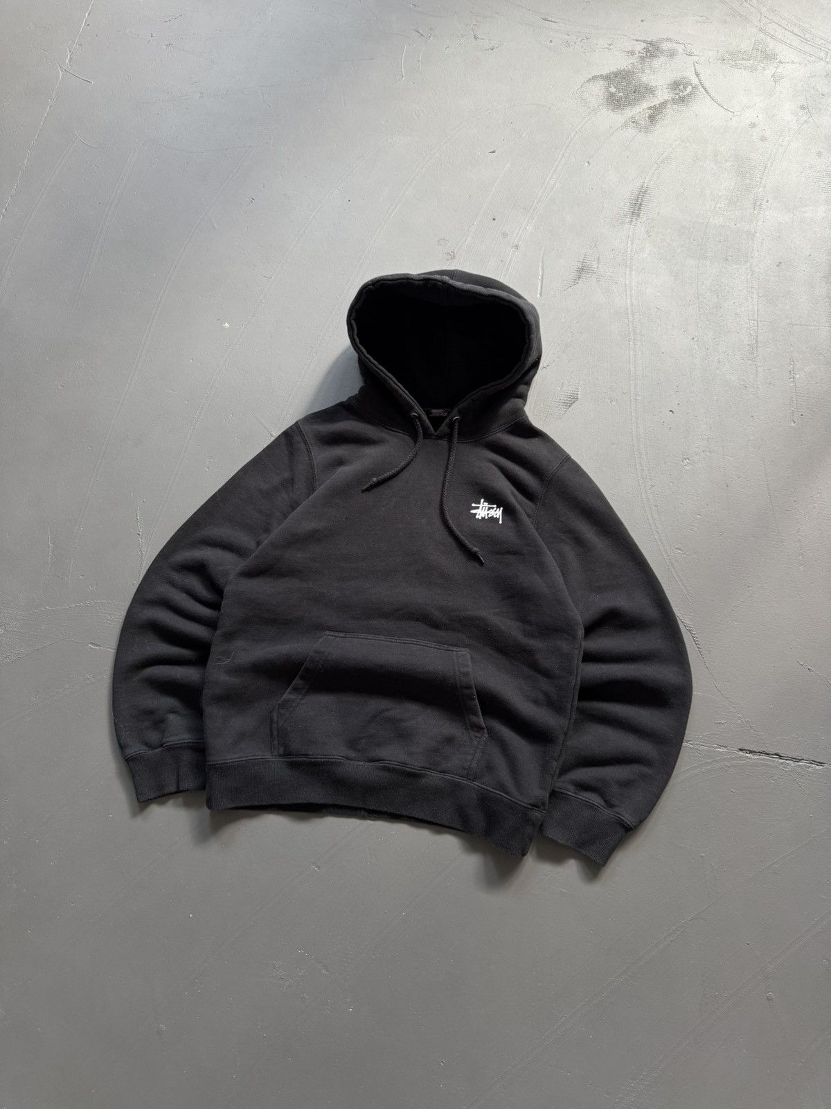 Stussy STUSSY CENTER LOGO VINTAGE OVERSIZE HOODIE Size US S / EU 44-46 / 1 - 1 Thumbnail