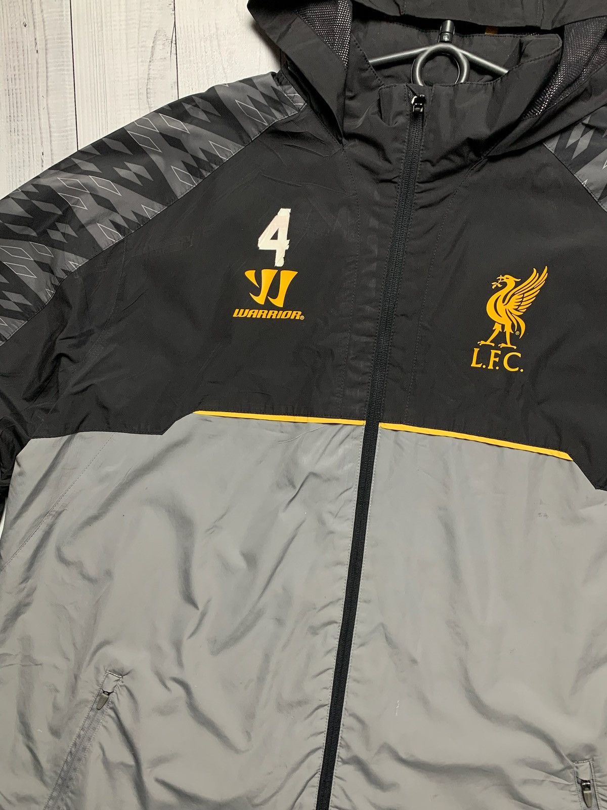 Vintage Vintage Liverpool jacket grey distressed size XL logo Size US XL / EU 56 / 4 - 3 Thumbnail