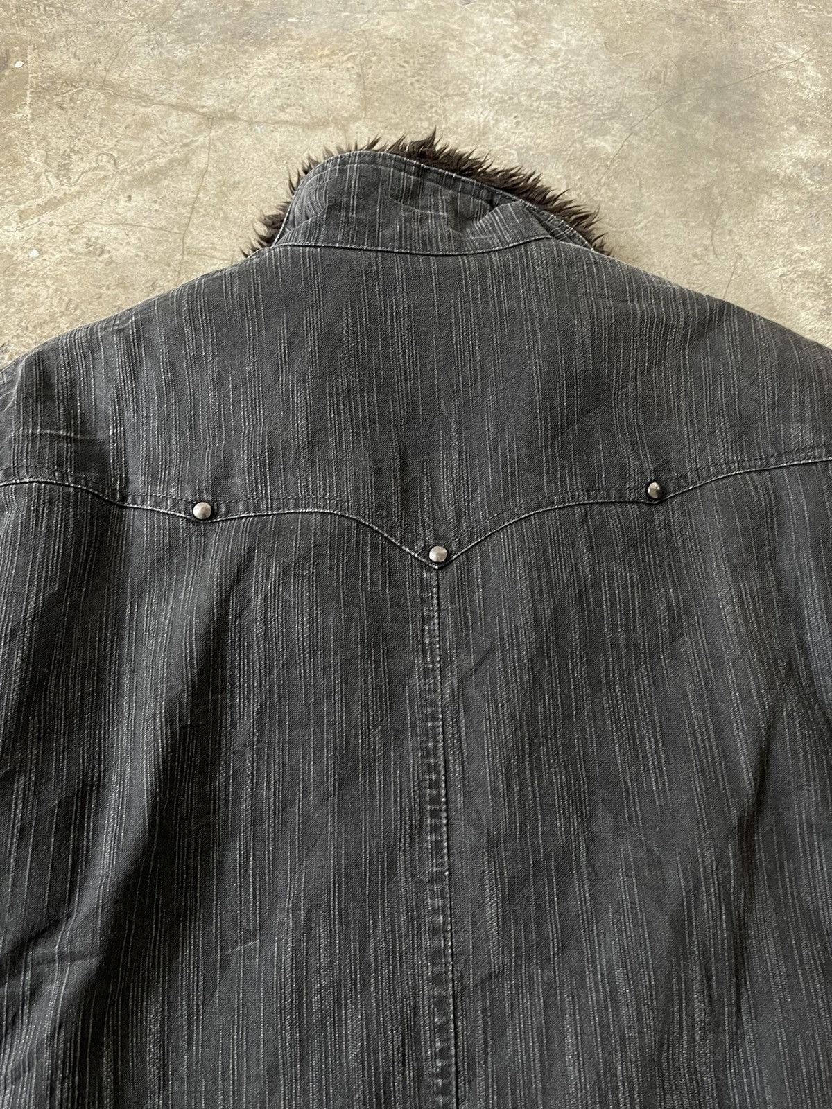 Mossimo Y2K Mossimo Fur Rider Jacket Gothic Opium Style LGB Japanese Size US L / EU 52-54 / 3 - 11 Thumbnail