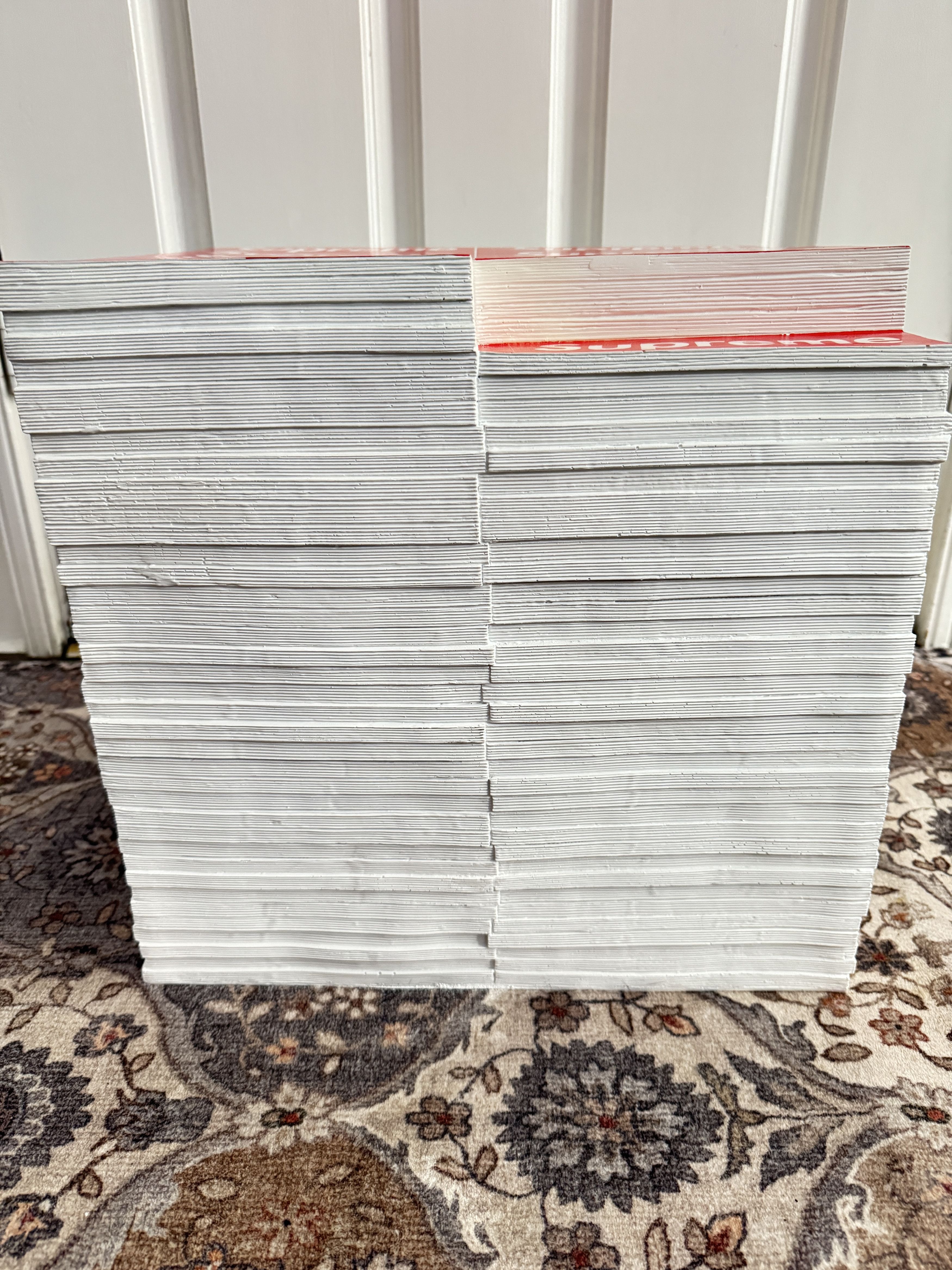 Supreme Supreme Box Logo Sticker Bricks Stool Side Table Size ONE SIZE - 2 Thumbnail