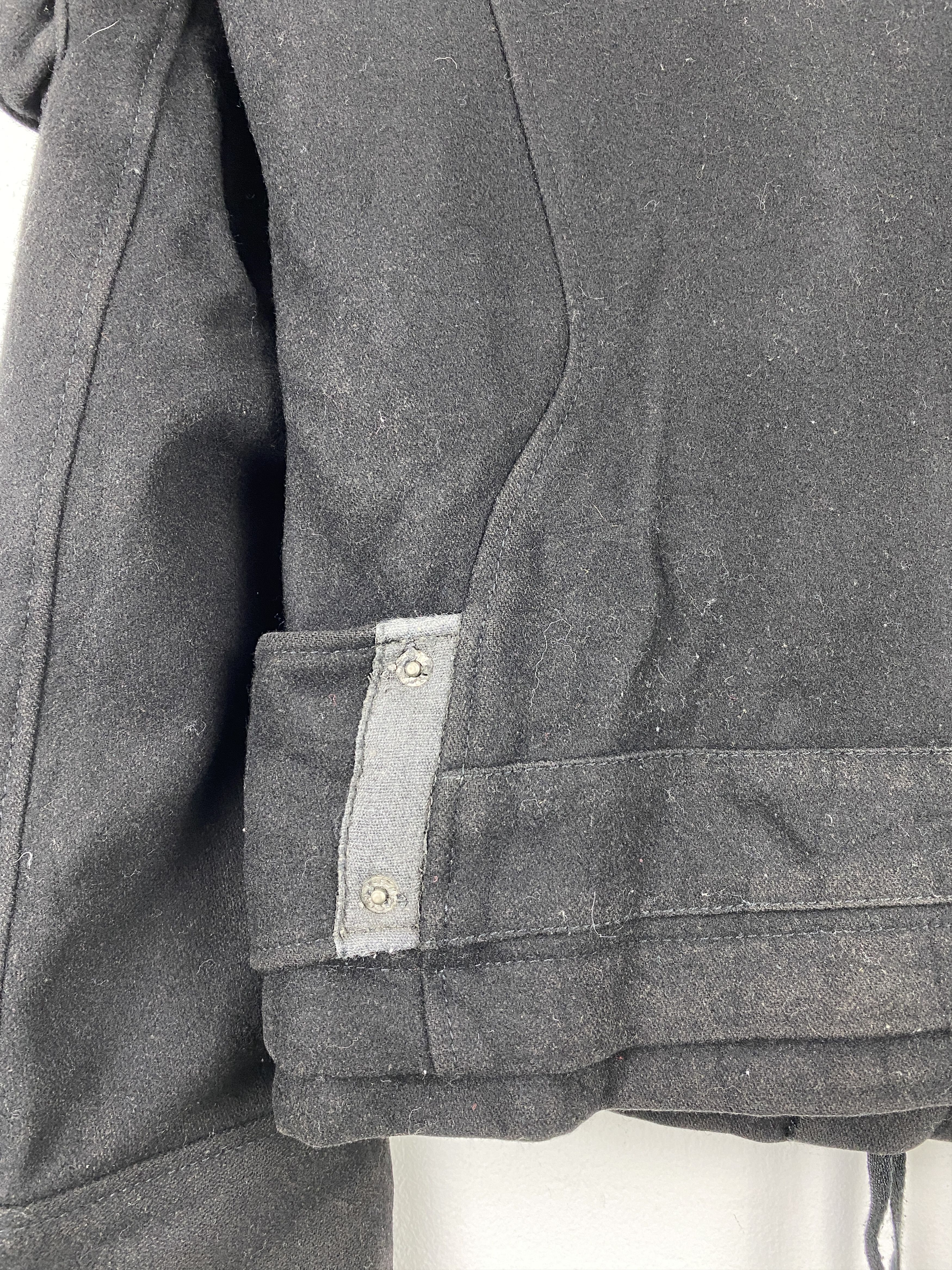 PPFM Vintage PPFM Zipper Ups Wool Punk Jacket Black JZ0003 Size US M / EU 48-50 / 2 - 14 Thumbnail