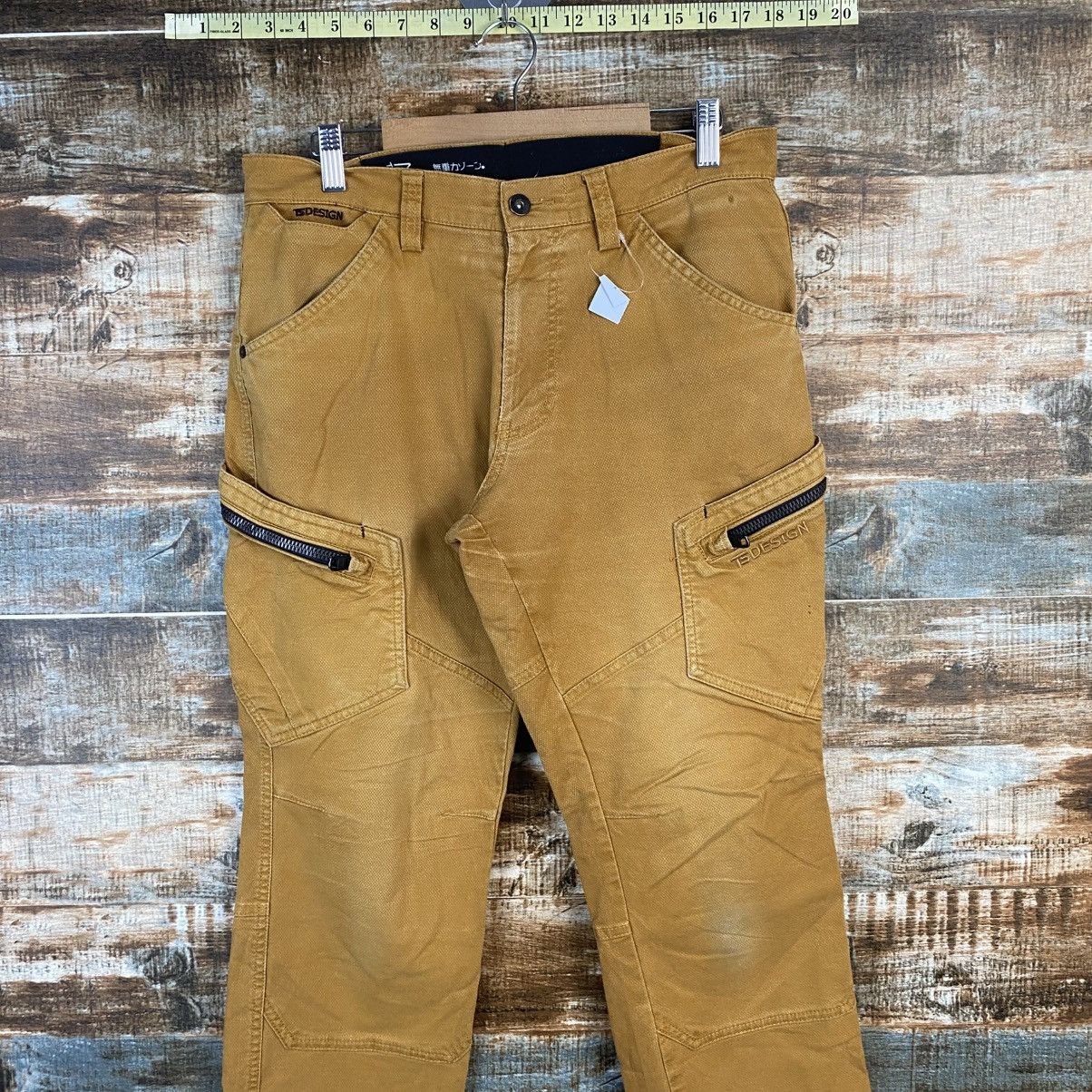 Japanese Brand DL TS Design Beige Cargo Multipocket Pants #C1003 Size US 30 / EU 46 - 2 Thumbnail