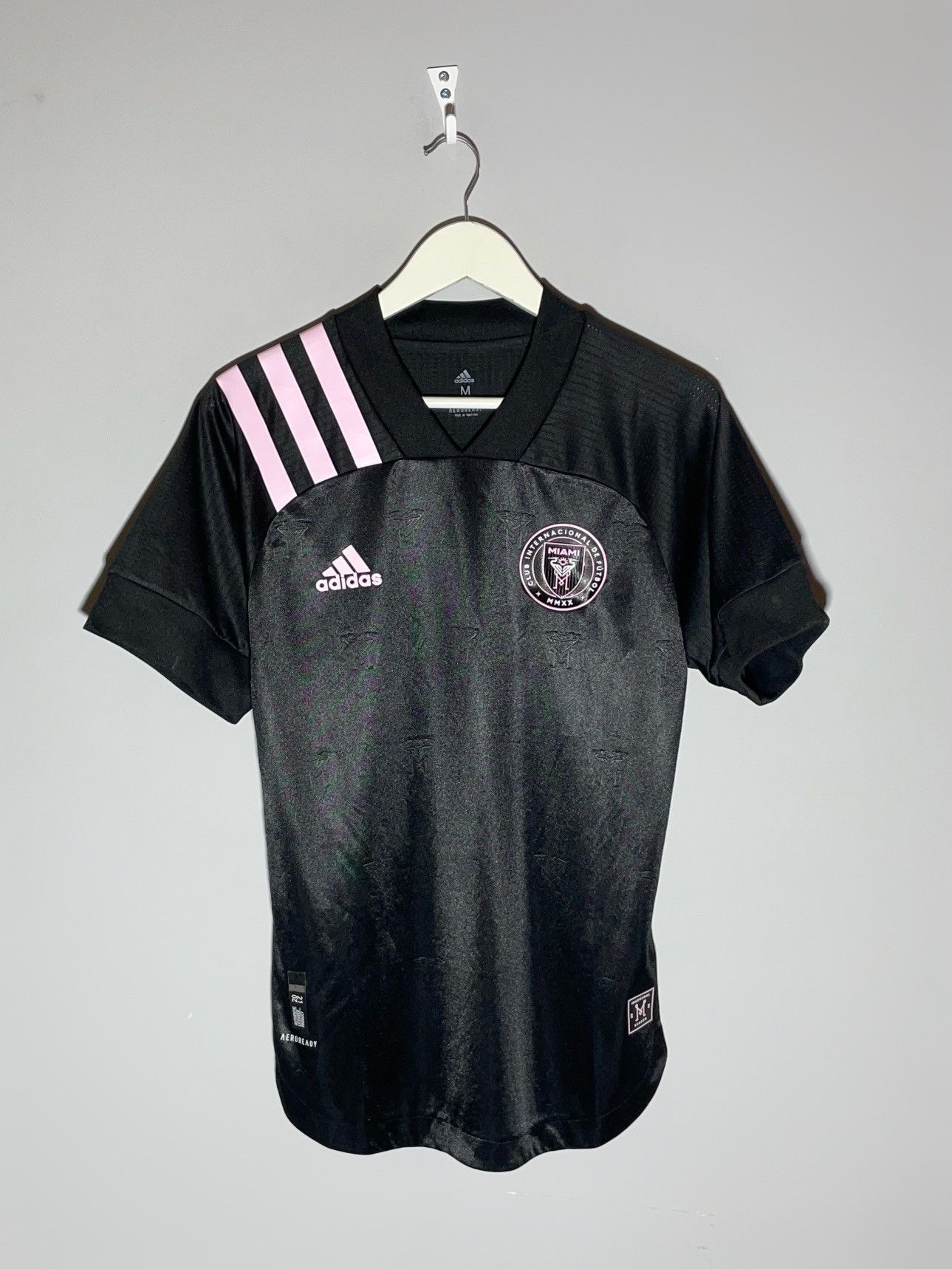 Adidas Inter Miami Adidas 2020 Away Y2k Hype Football Shirt Size US M / EU 48-50 / 2 - 1 Thumbnail