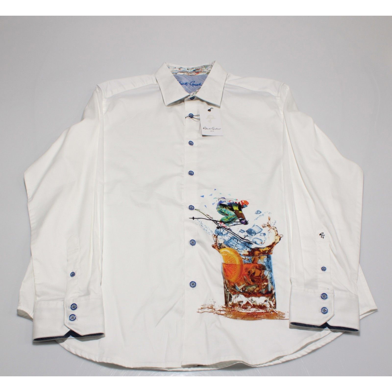 Robert Graham Robert Graham New with tags Shirt Size XL US In White Size US XL / EU 56 / 4 - 5 Thumbnail