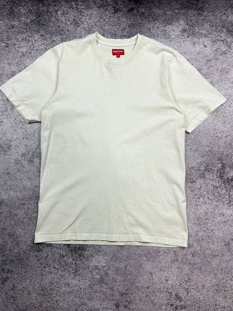 Supreme Supreme Overdyed Tee Center Logo T-shirt Size US M / EU 48-50 / 2 - 1 Thumbnail