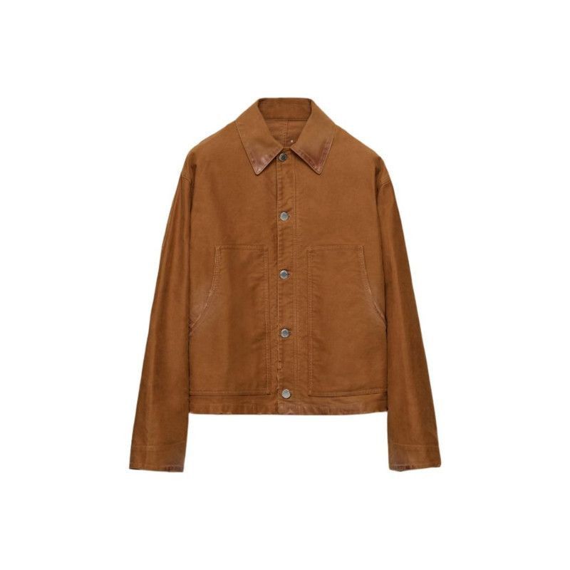 Prada SS25 Brown ButtonUp Jacket-2506