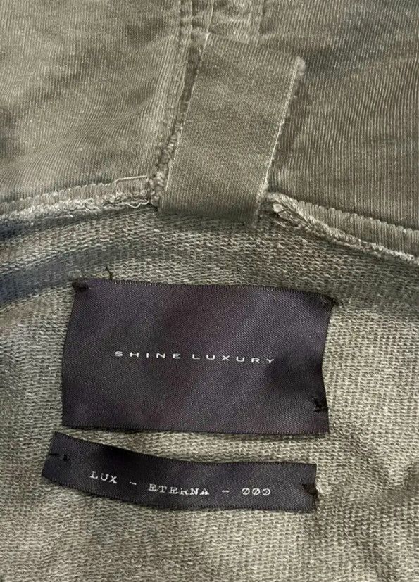 SHINE LUXURY Shine Luxury Studios zipper armour Hoodie Size US S / EU 44-46 / 1 - 5 Thumbnail