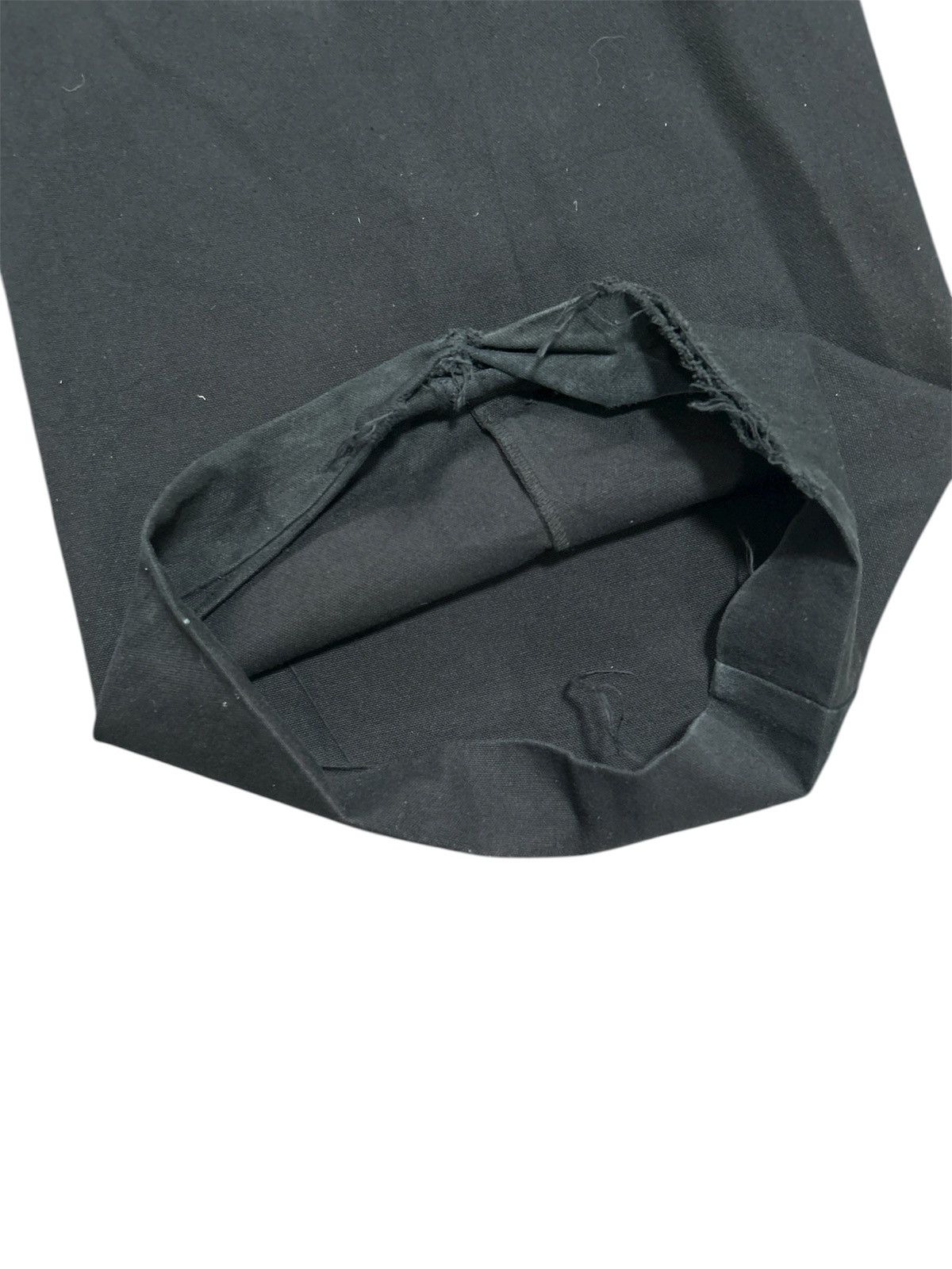 Acne Studios Acne Studios Black Crossover Tied Paper Bag Waist Pants Size US 33 - 9 Thumbnail