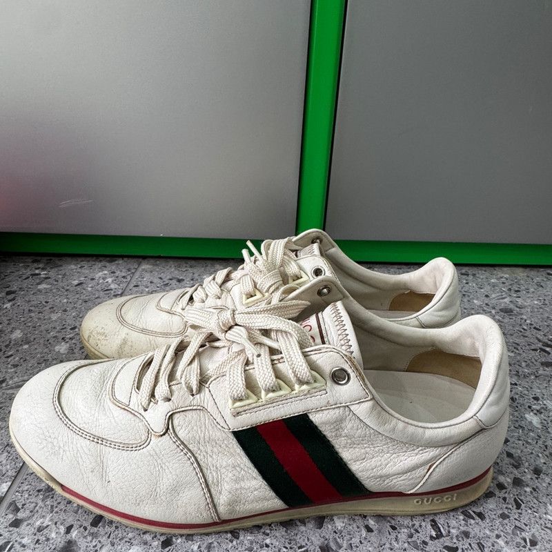 Gucci Gucci Color-Block Low-Top Casual Sneakers 0079 Size US 10.5 / EU 43-44 - 1 Thumbnail
