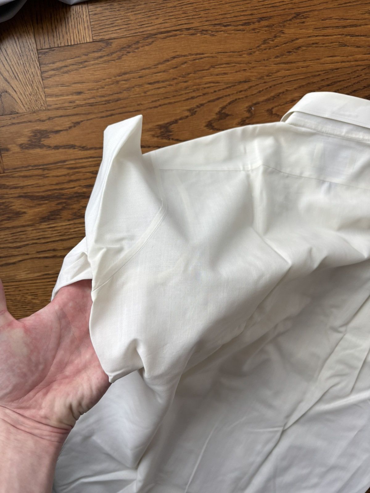 Arrow × Vintage 1960s Arrow Tericota Shirt 70s Vintage Shortsleeve Sanfor S Size US S / EU 44-46 / 1 - 10 Thumbnail