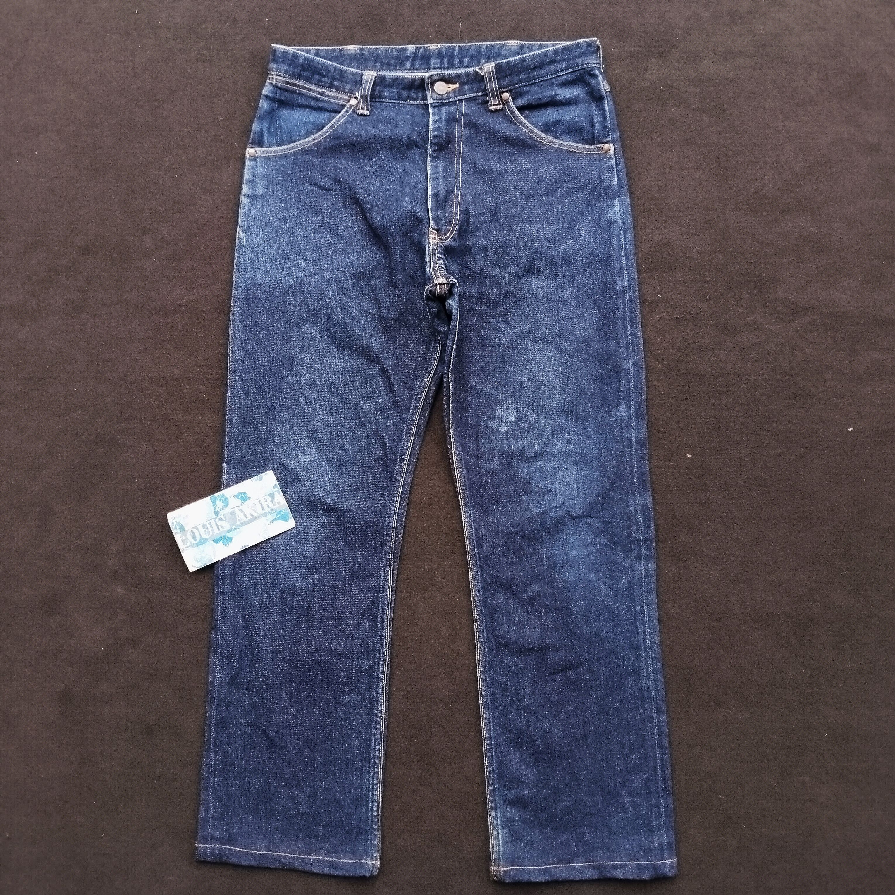 Bape Vintage Bape Patch Leather Selvedge Denim Pants Size US 34 / EU 50 - 4 Thumbnail