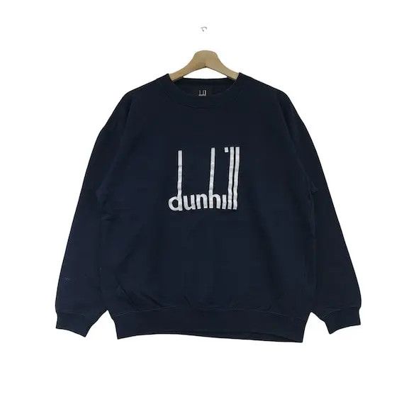 Alfred Dunhill Vtg DUNHILL LONDON PARIS Embroidery Sweatshirt Made In Italy Size US L / EU 52-54 / 3 - 1 Thumbnail