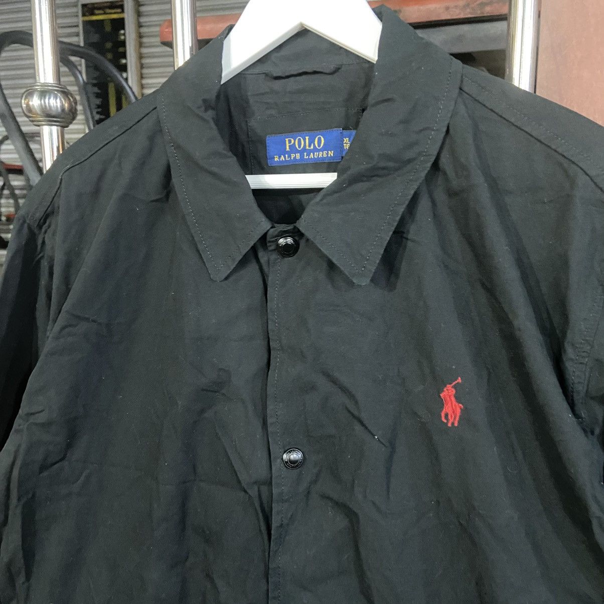 Lauren Ralph Lauren × Polo Ralph Lauren × Ralph Lauren Polo Ralph Lauren Coach Button Jacket Size US XL / EU 56 / 4 - 3 Thumbnail