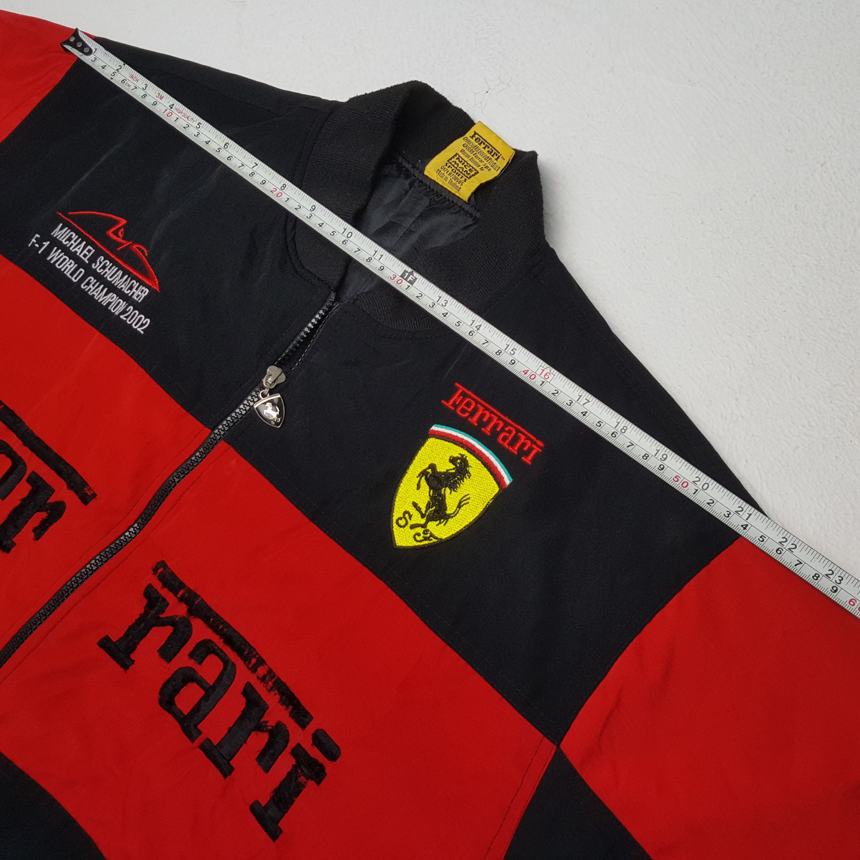 Ferrari × Vintage FERRARI MICHAEL SHUMACHER F1 World Champion Jacket Size US L / EU 52-54 / 3 - 5 Thumbnail