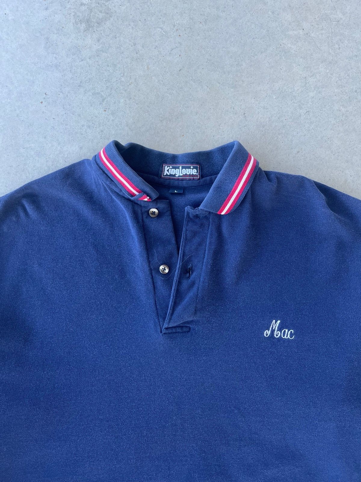 Vintage Vintage Stitched Automobile Work Polo Shirt Size US L / EU 52-54 / 3 - 3 Thumbnail