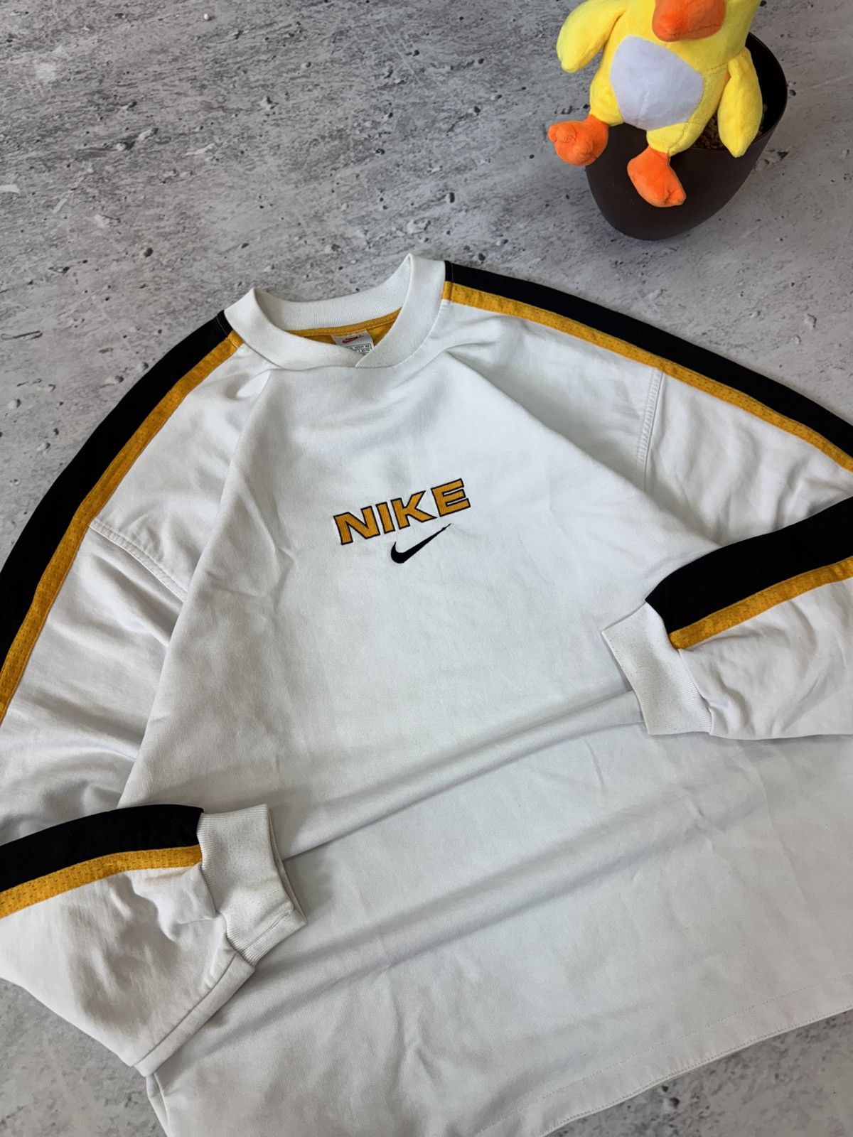 Nike × Vintage NIKE VINTAGE CENTER LOGO OVERSIZE BAGGY FIT SWEATSHIRT Size US XL / EU 56 / 4 - 6 Thumbnail
