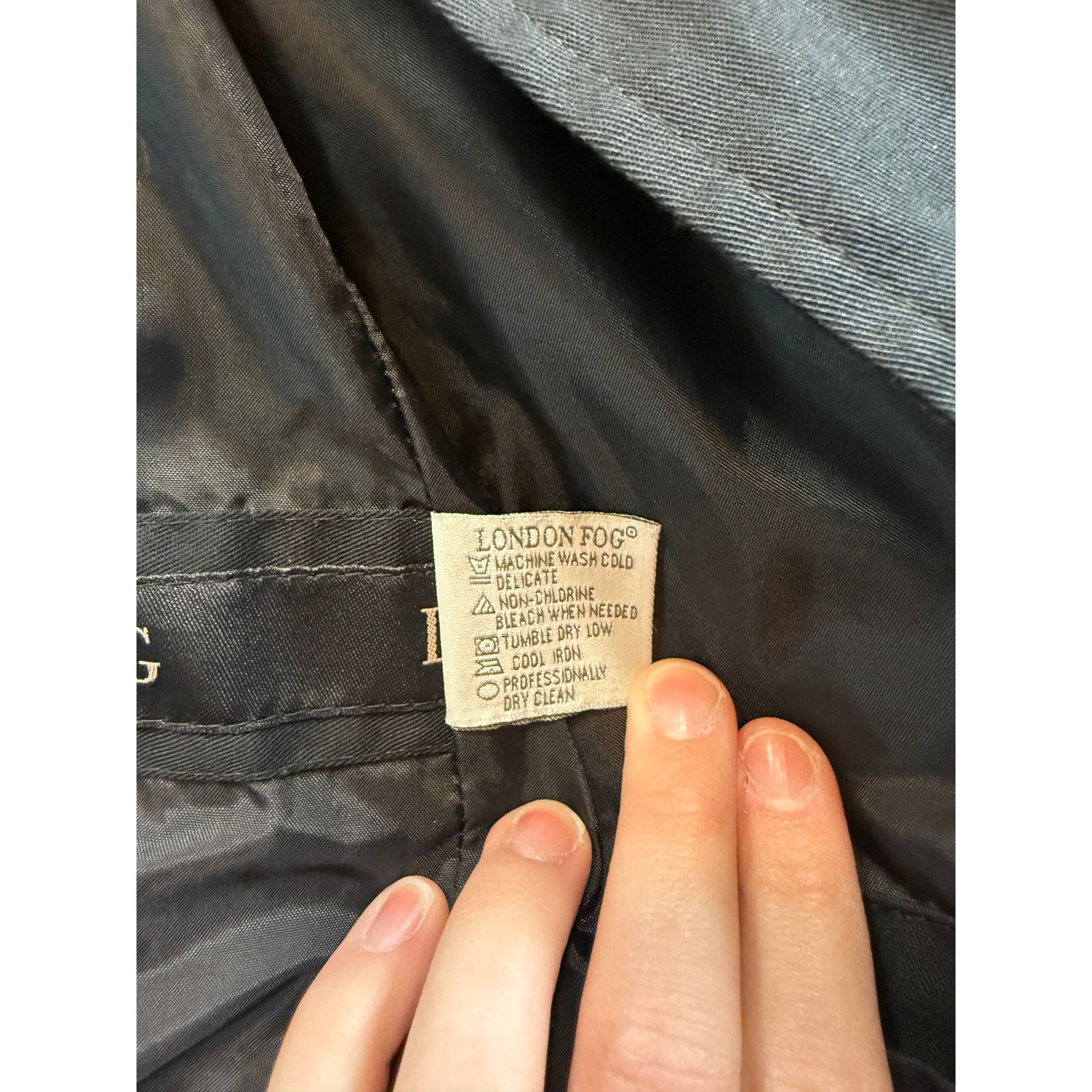 London Fog London Fog Women's Trench Coat Jacket Black Size Small Size S / US 4 / IT 40 - 6 Thumbnail